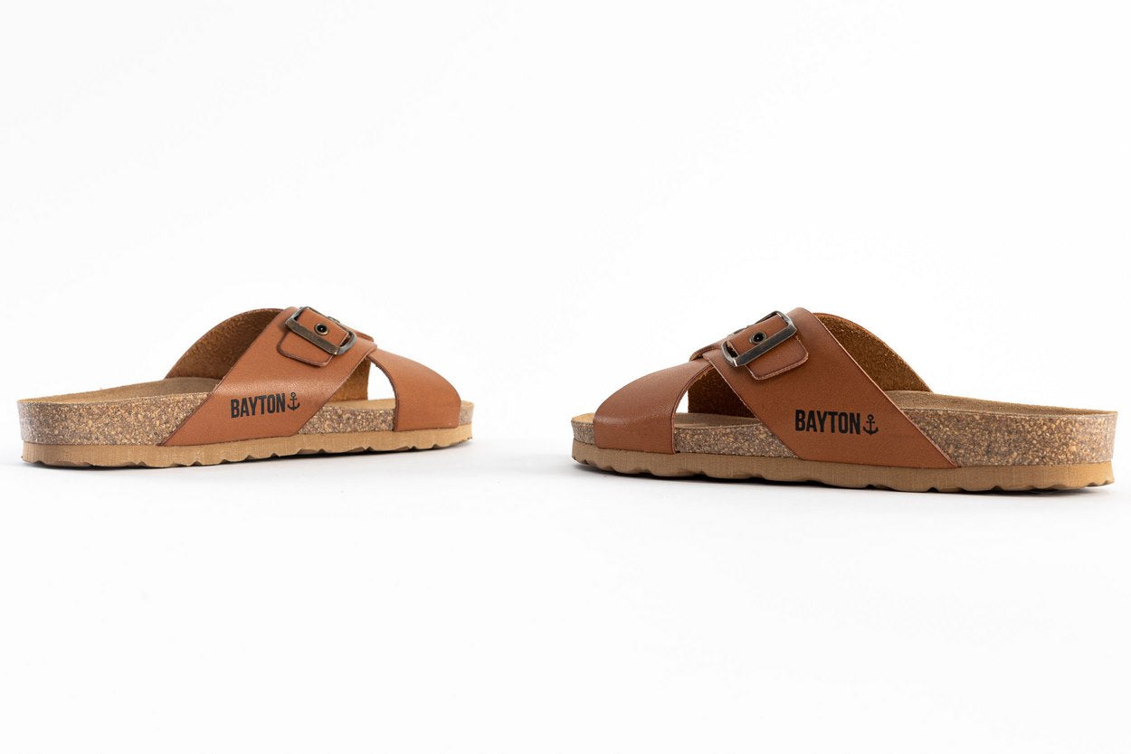 Sandalias Sarria 2 Tiras Camel