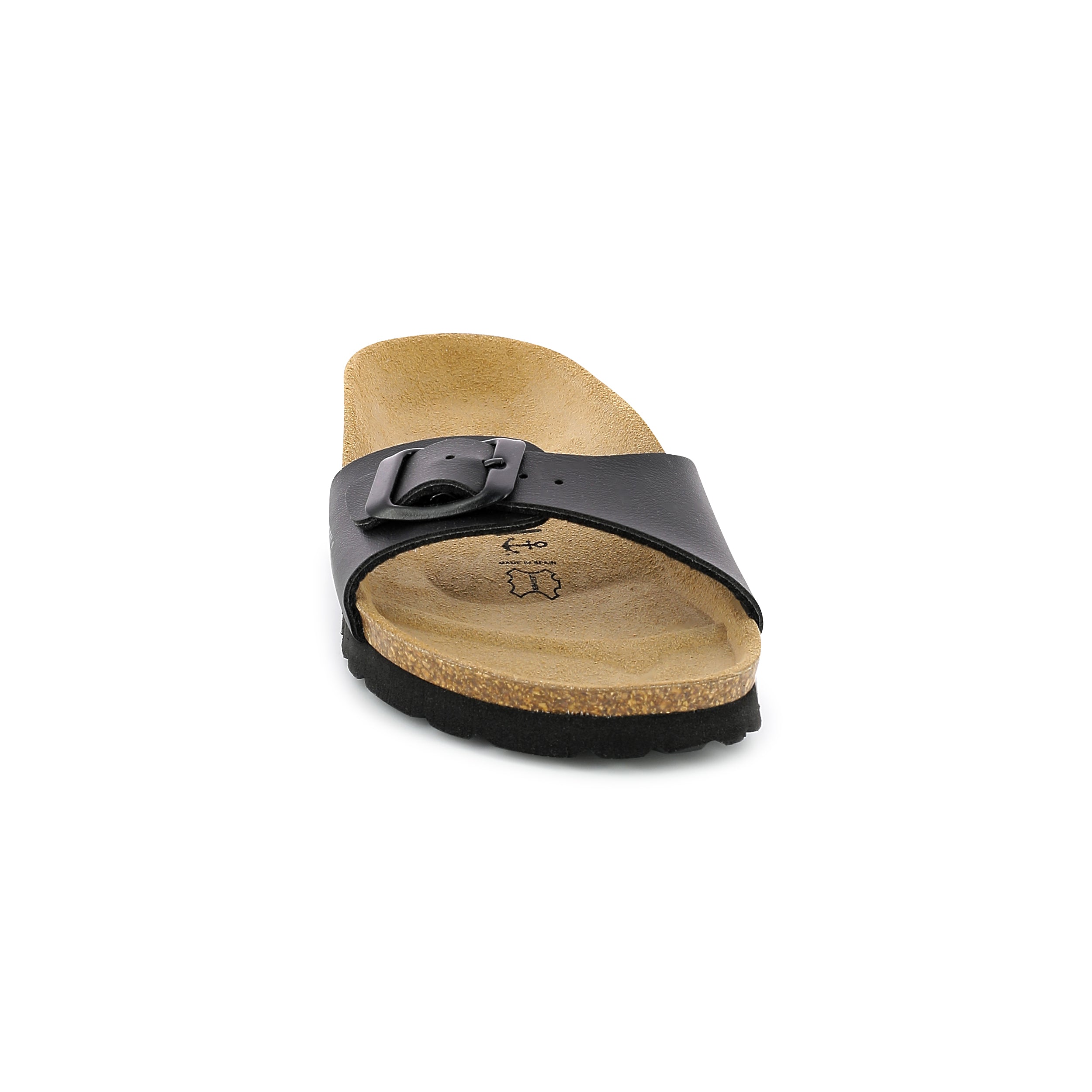 Zephyr 1 Strap Sandals Black