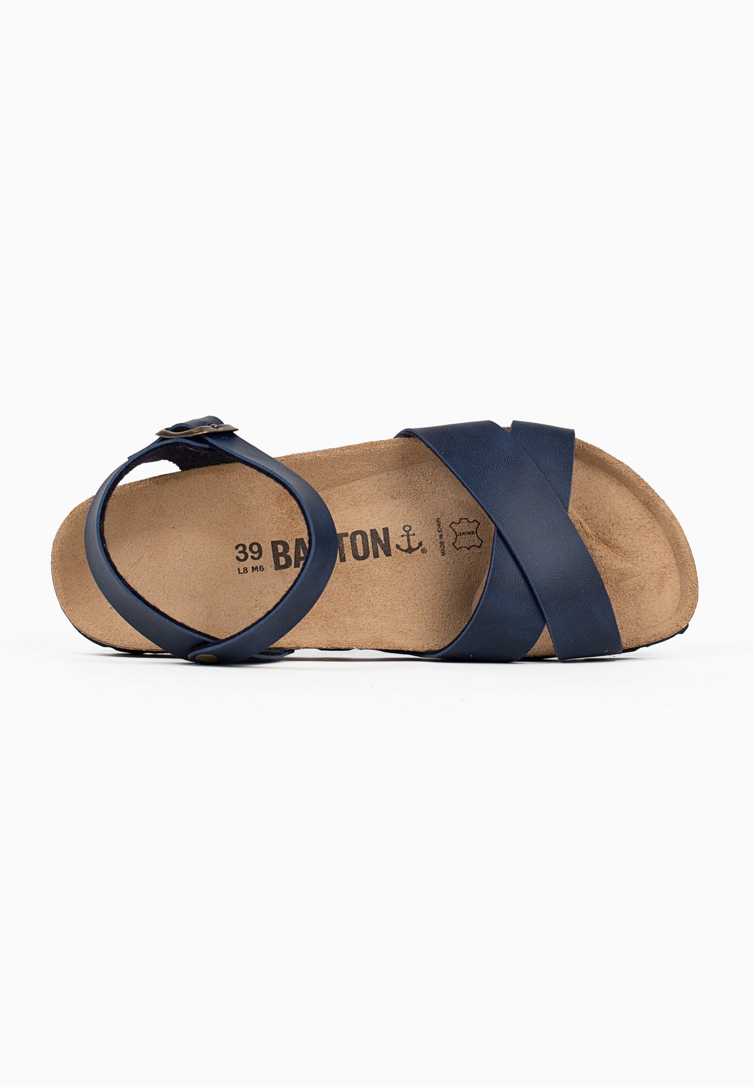 Sandales Vallado Bleu Marine Multi-Brides