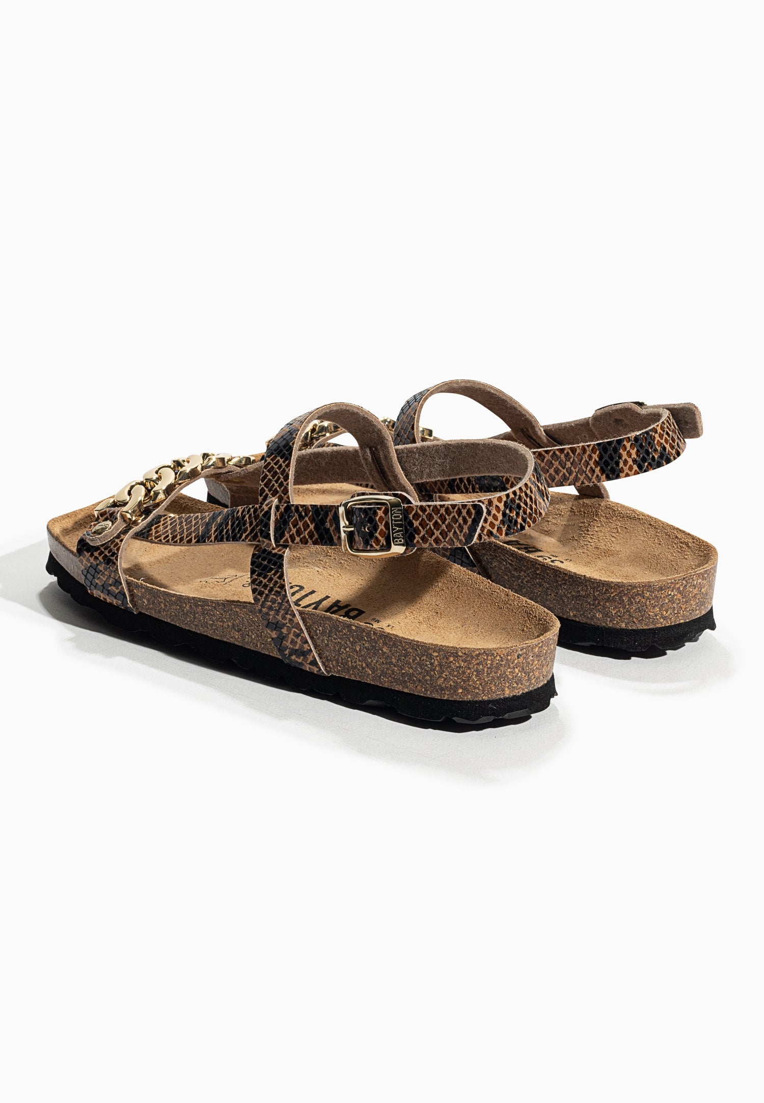 Ramatuelle Python Multi-Strap Sandals