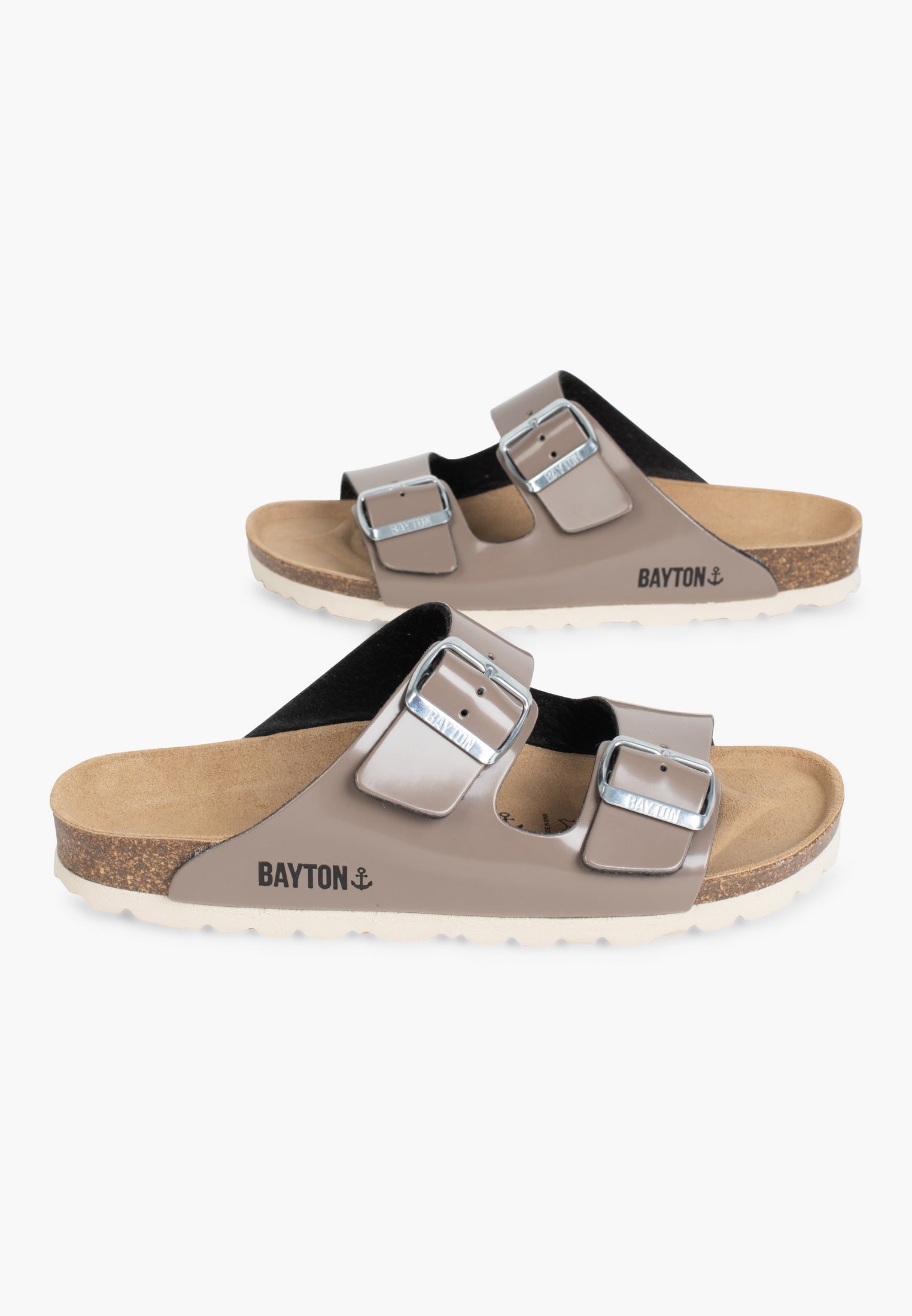 Sandalias Atlas 2 Tiras Gris