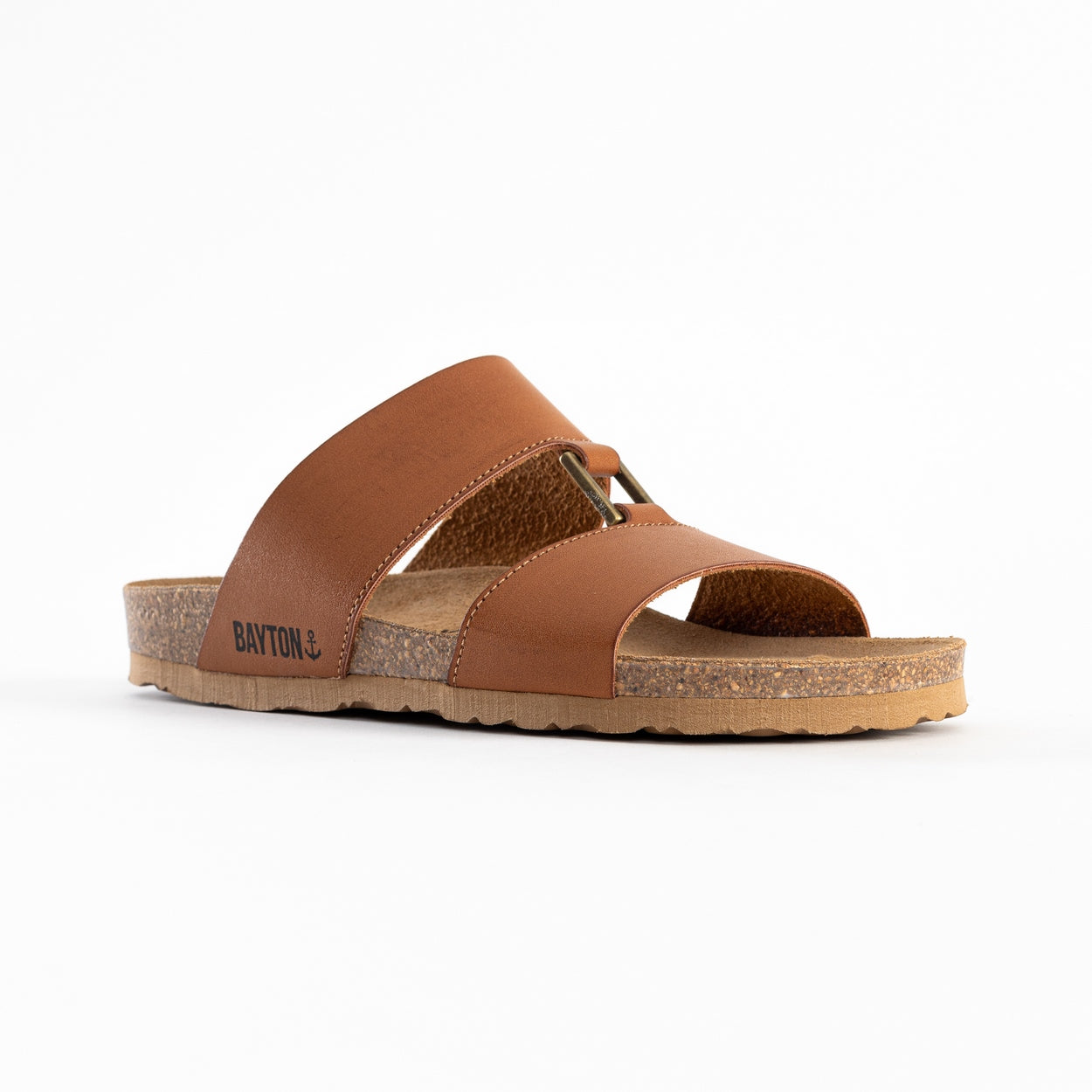 Sandalias Navia 2 Tiras Camel