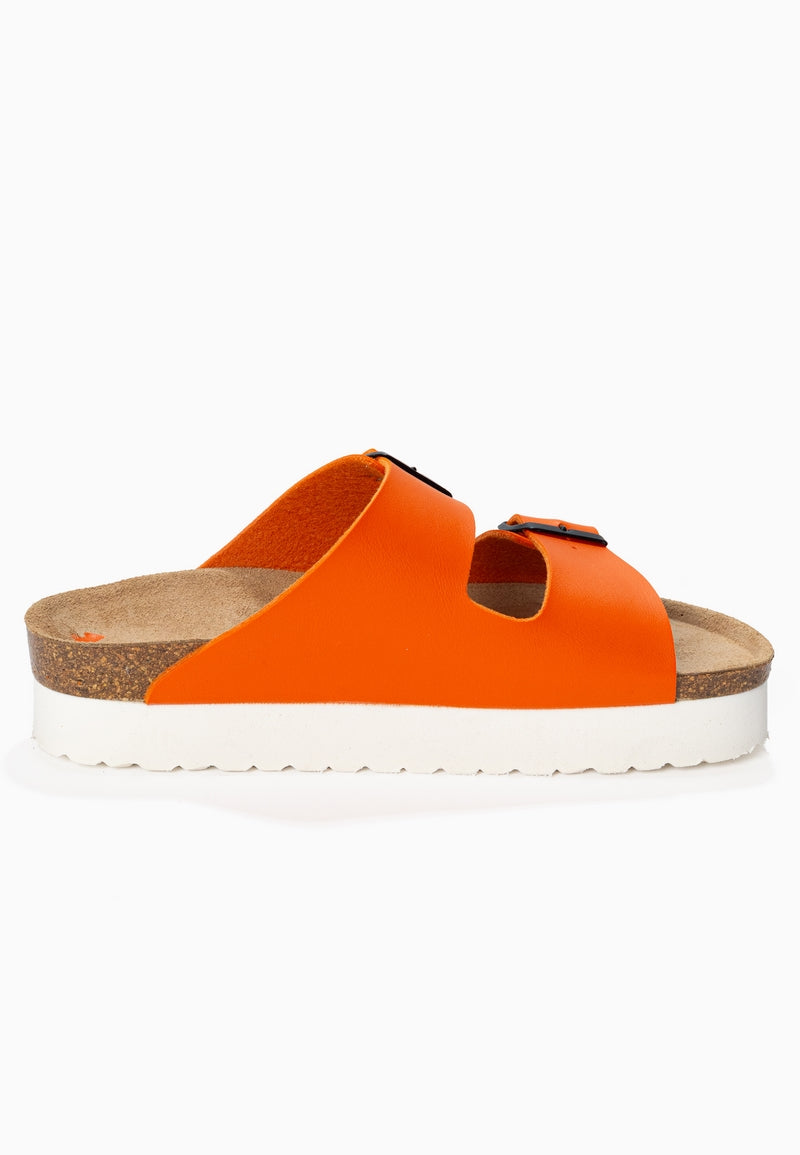 Japet Orange Platform Sandals