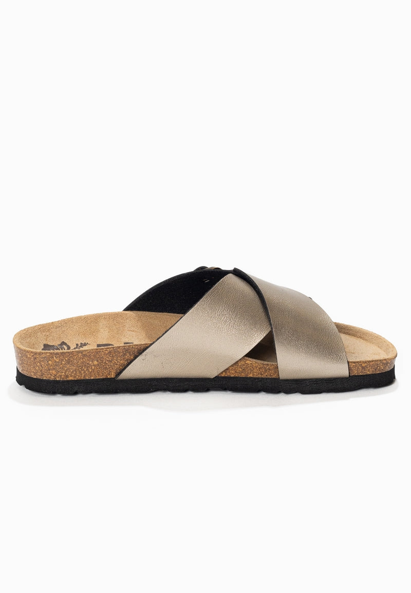 Era Mocha 2 Strap Sandals