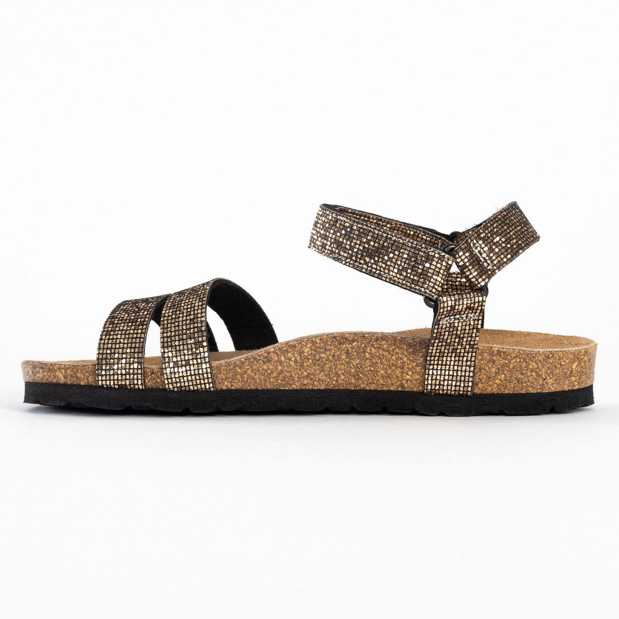 Sandales Elvas Noir Multi-Brides