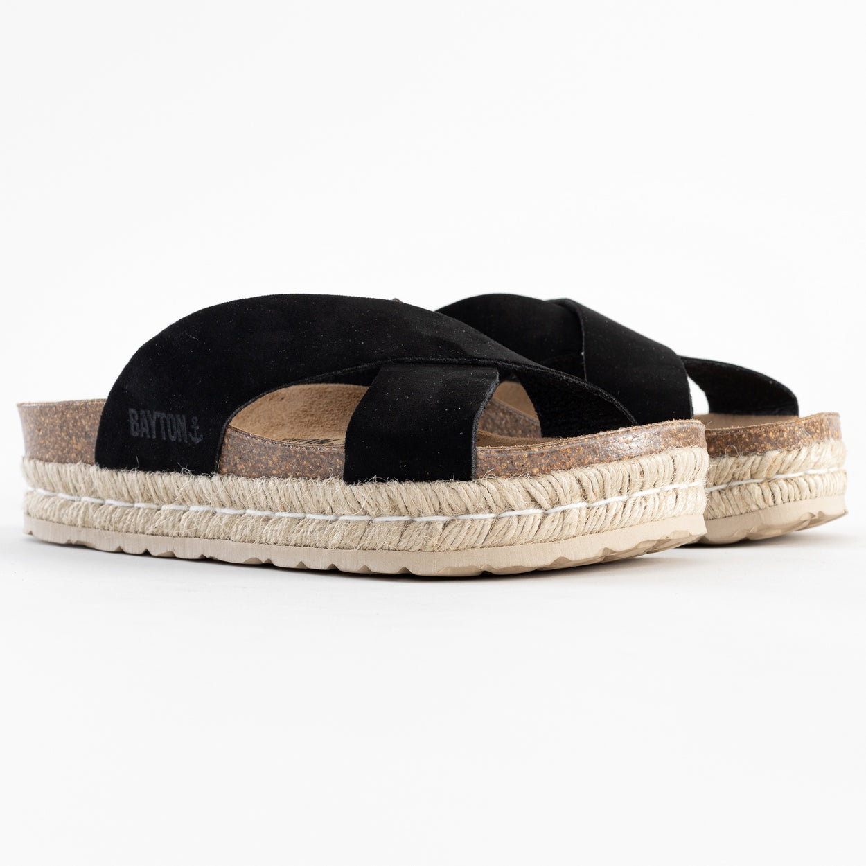 Sandalias Penélope Plataforma Negro