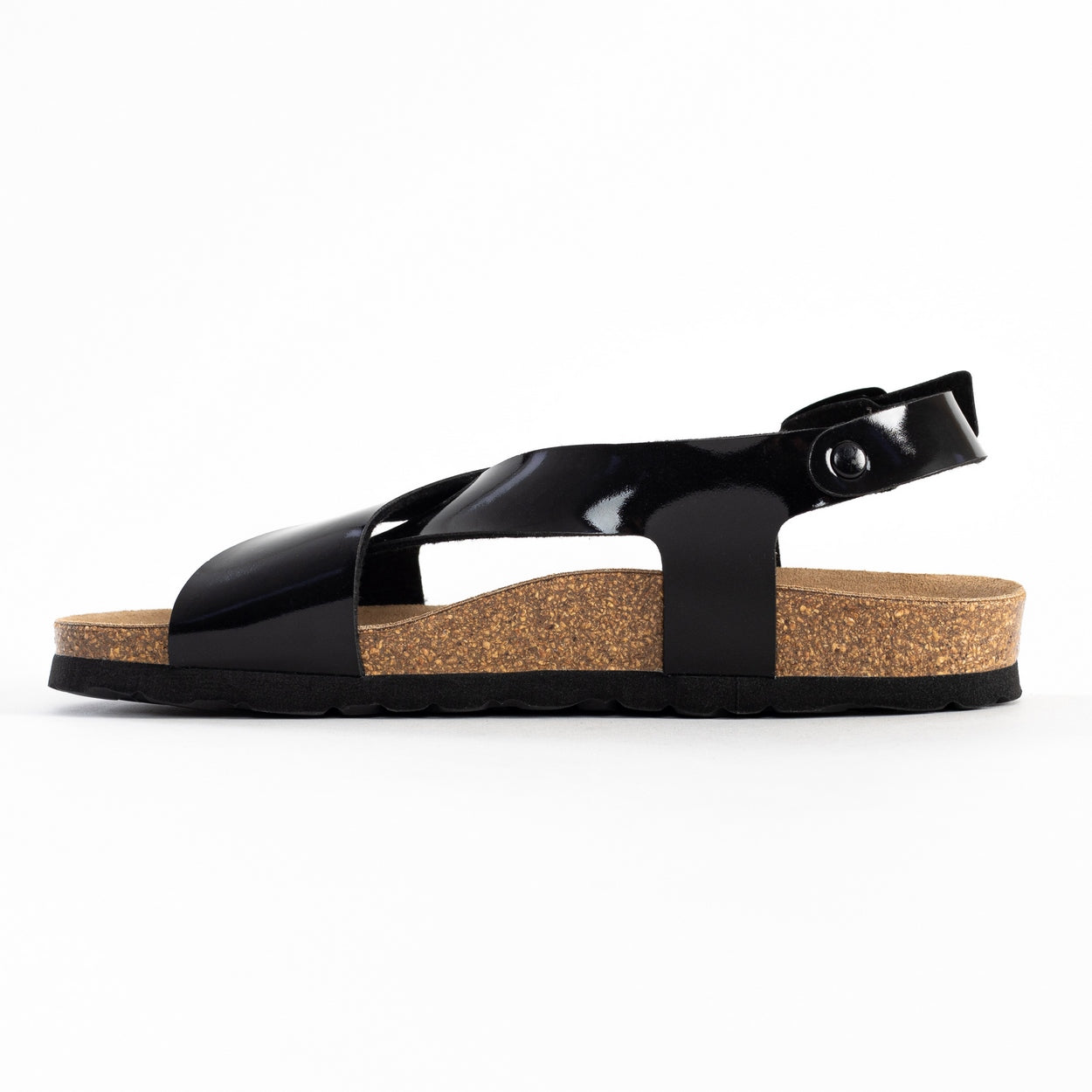 Rioja Black Multi-Strap Sandals