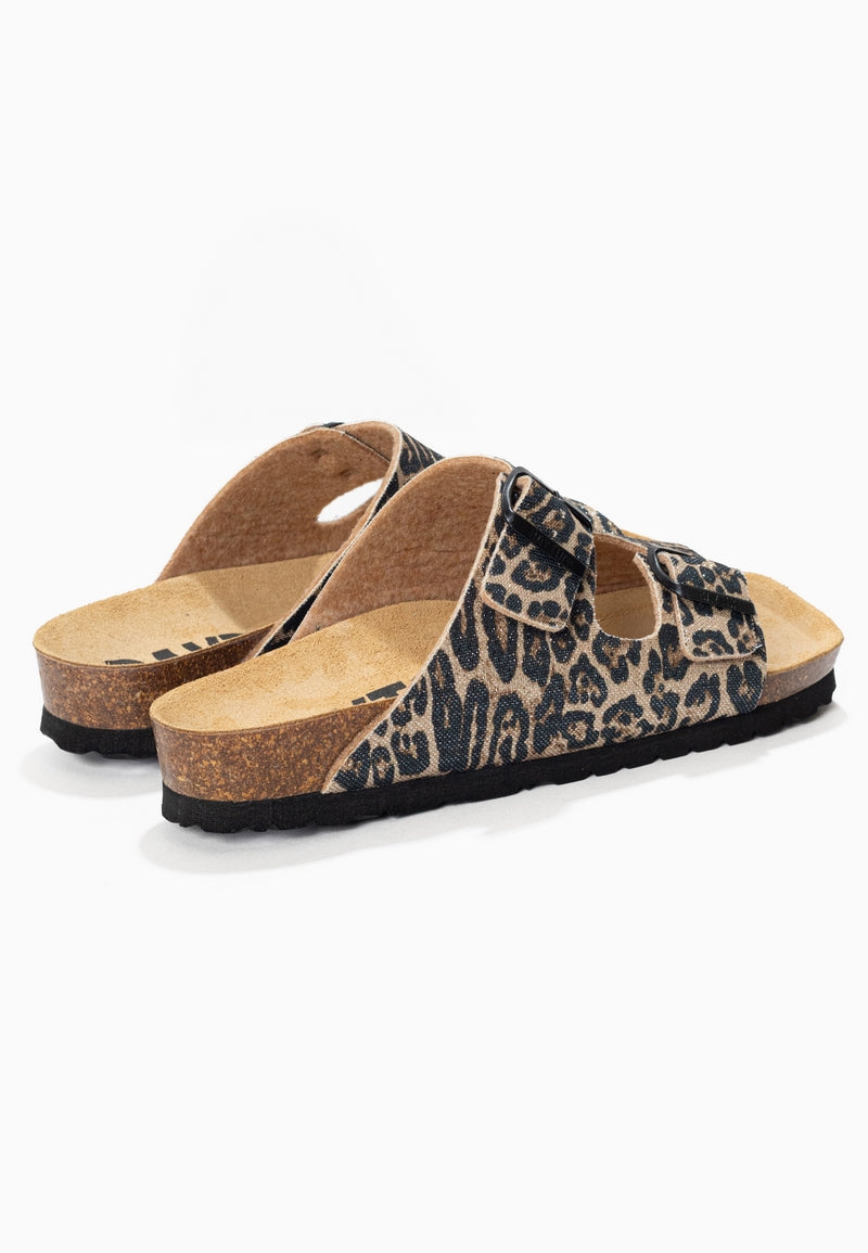 Atlas Leopard 2 Strap Sandals