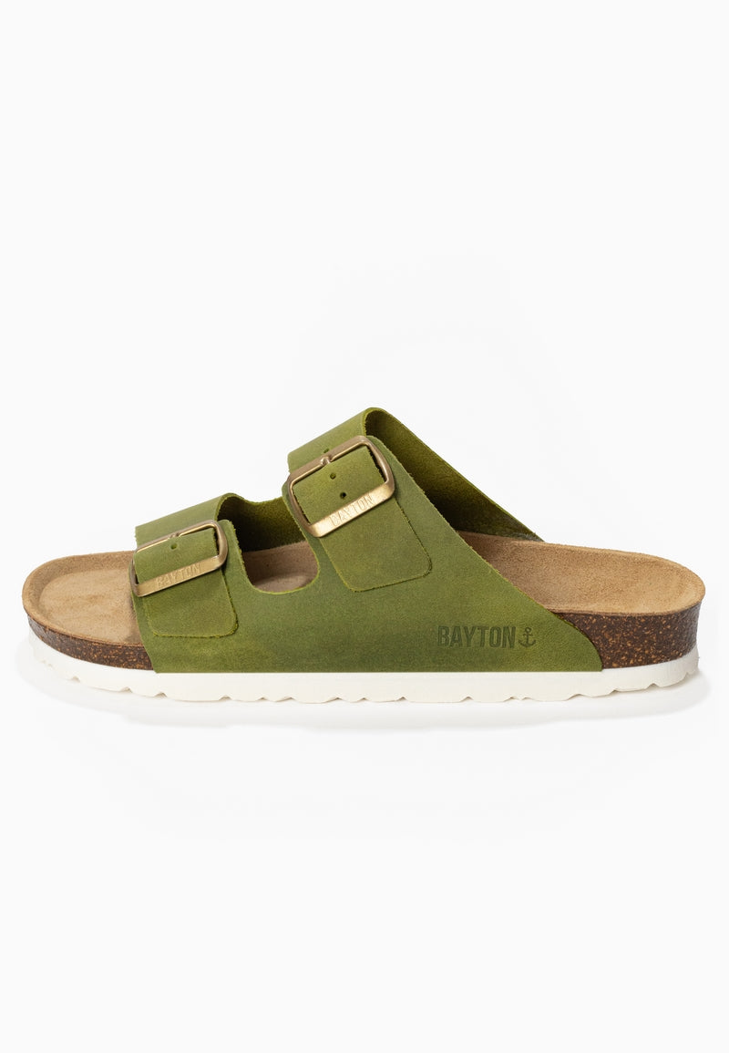 Atlas Green Sandals