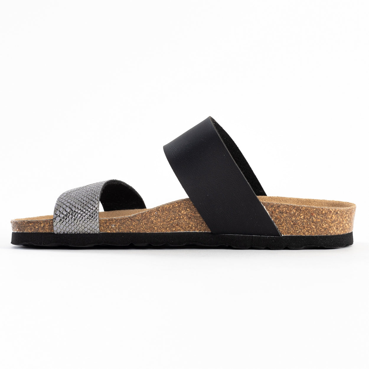 Sandalias Valence 2 Strap antracita y negro