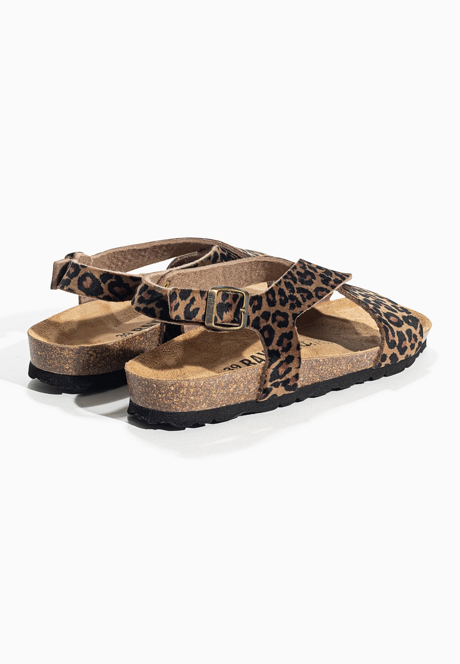 Rioja Leopard Multi-Strap Sandals