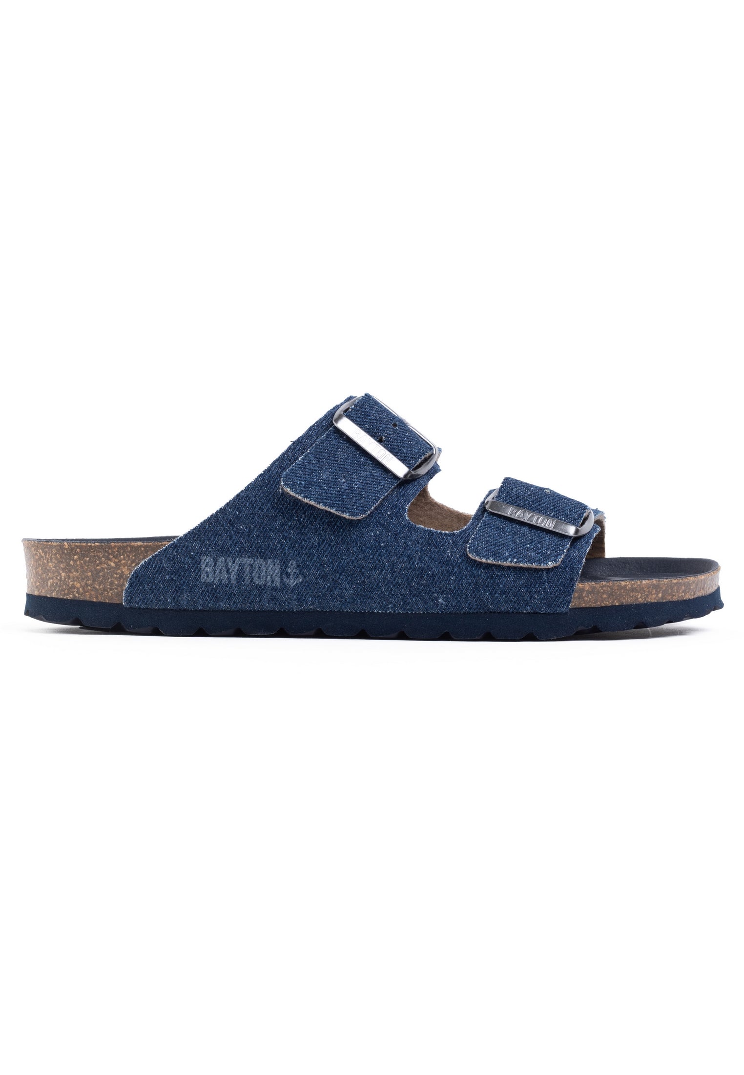 Sandales 2 Brides Atlas Bleu Marine