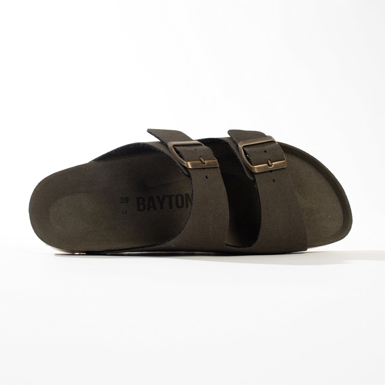 Atlas Brown 2 Strap Sandals