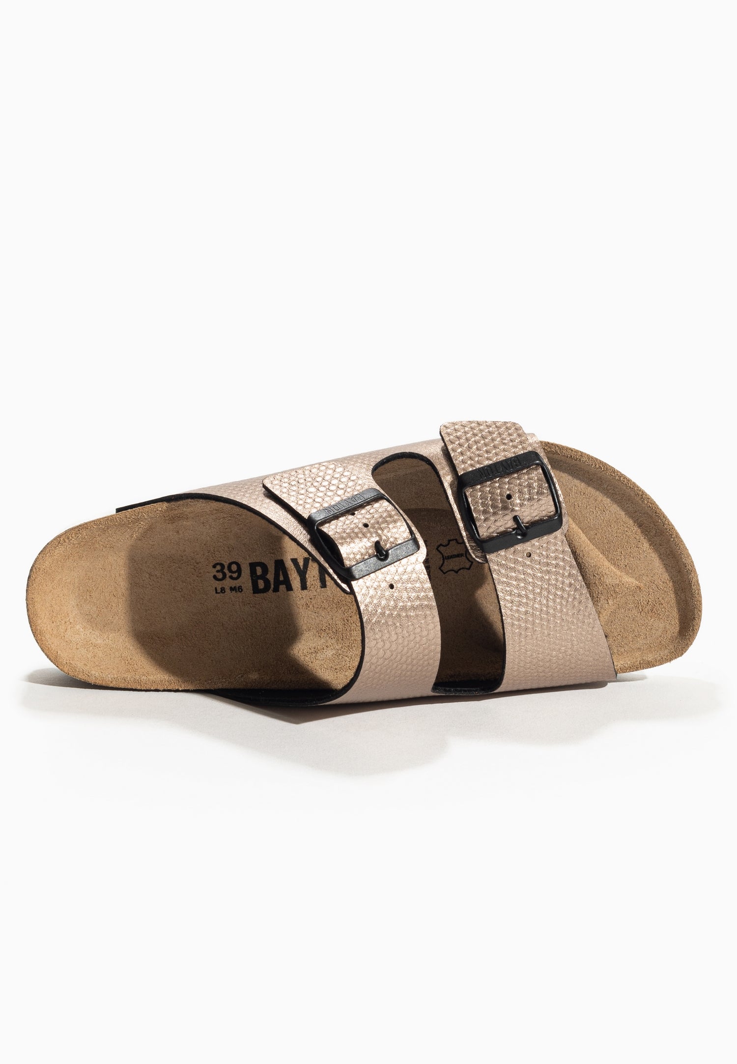 Tracy Bronze 2 Strap Sandals