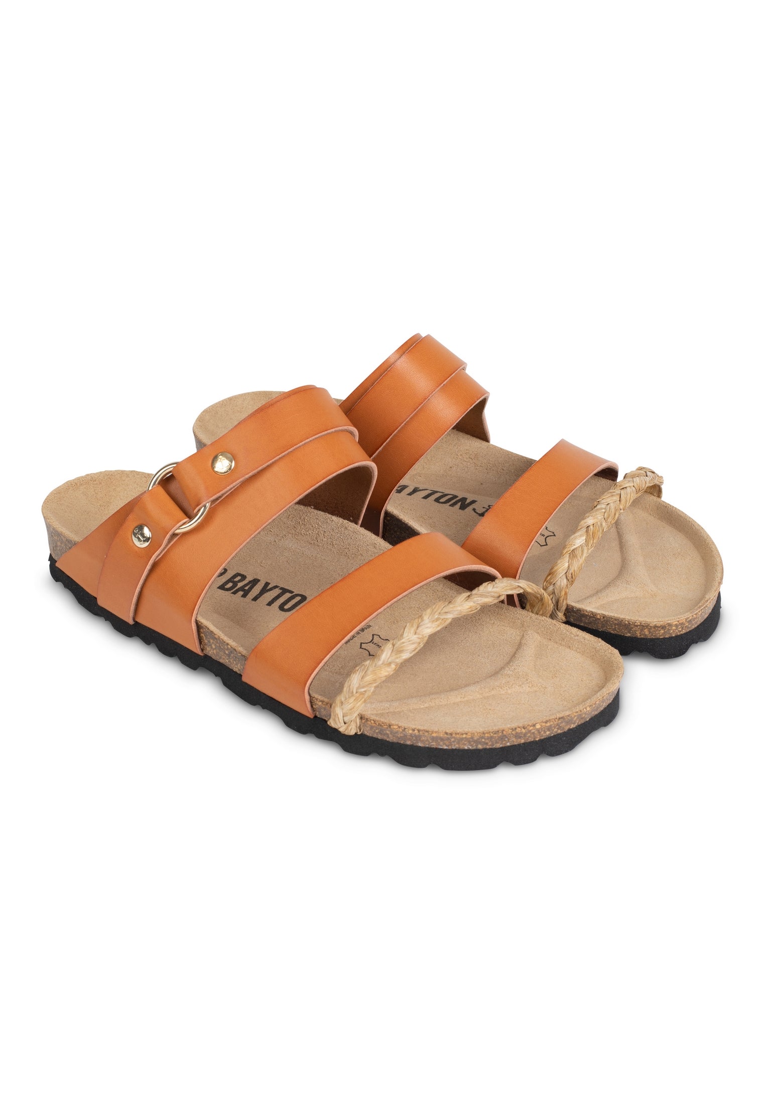 Sandales Guyana Bis Camel Multi-Brides