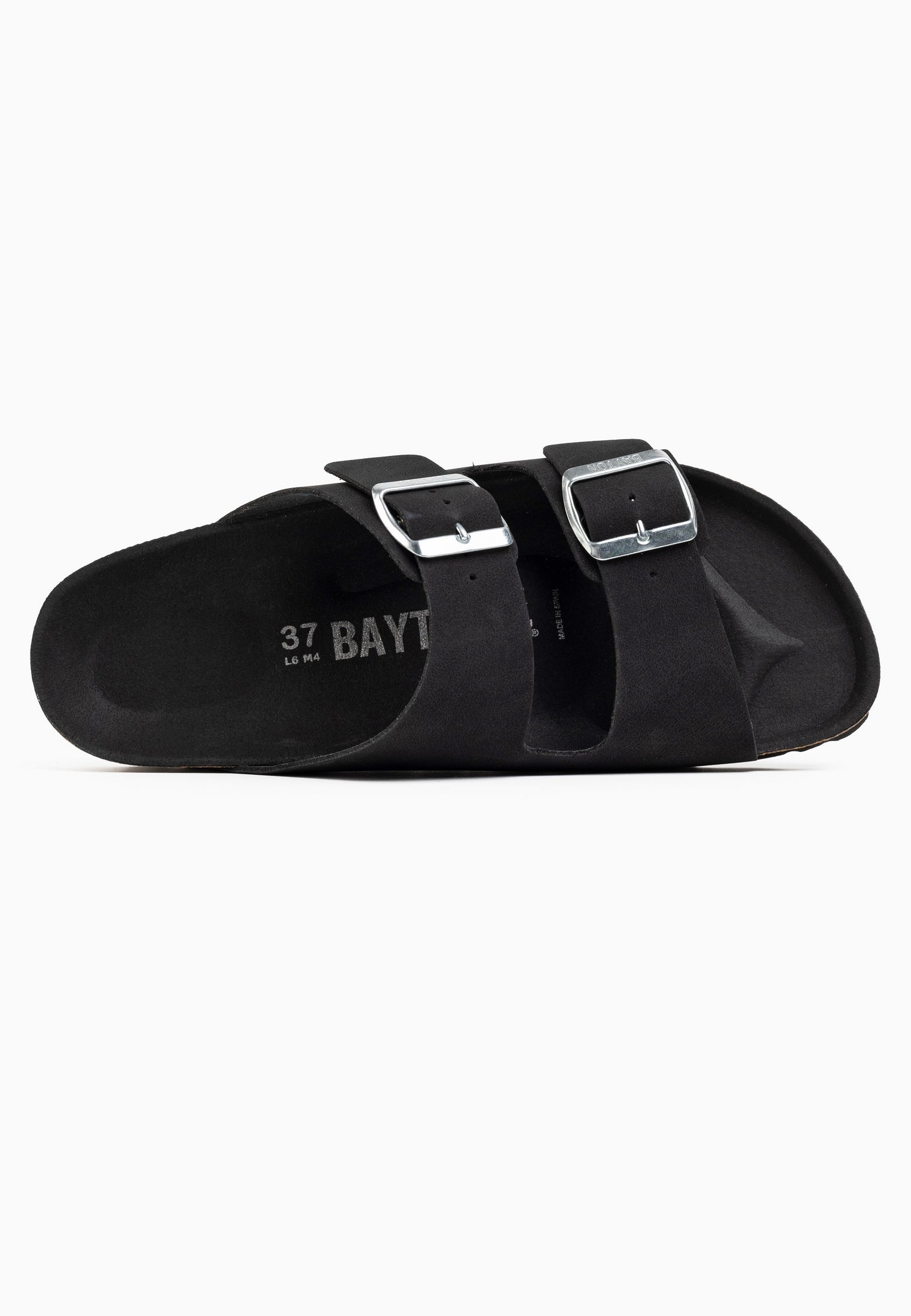 Atlas Black 2 Strap Sandals