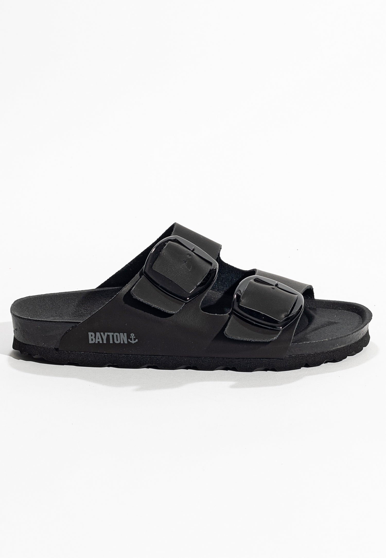 Alicante Black 2 Strap Sandals