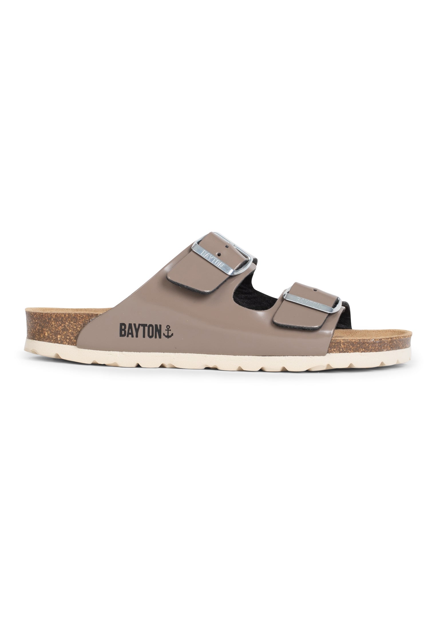 Atlas Grey 2 Strap Sandals