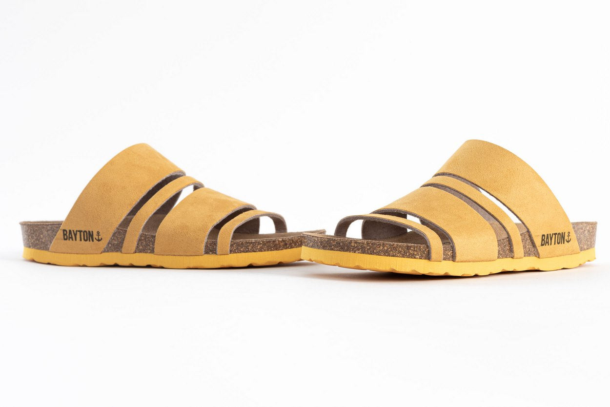 Sandales Leiria Jaune Multi-Brides