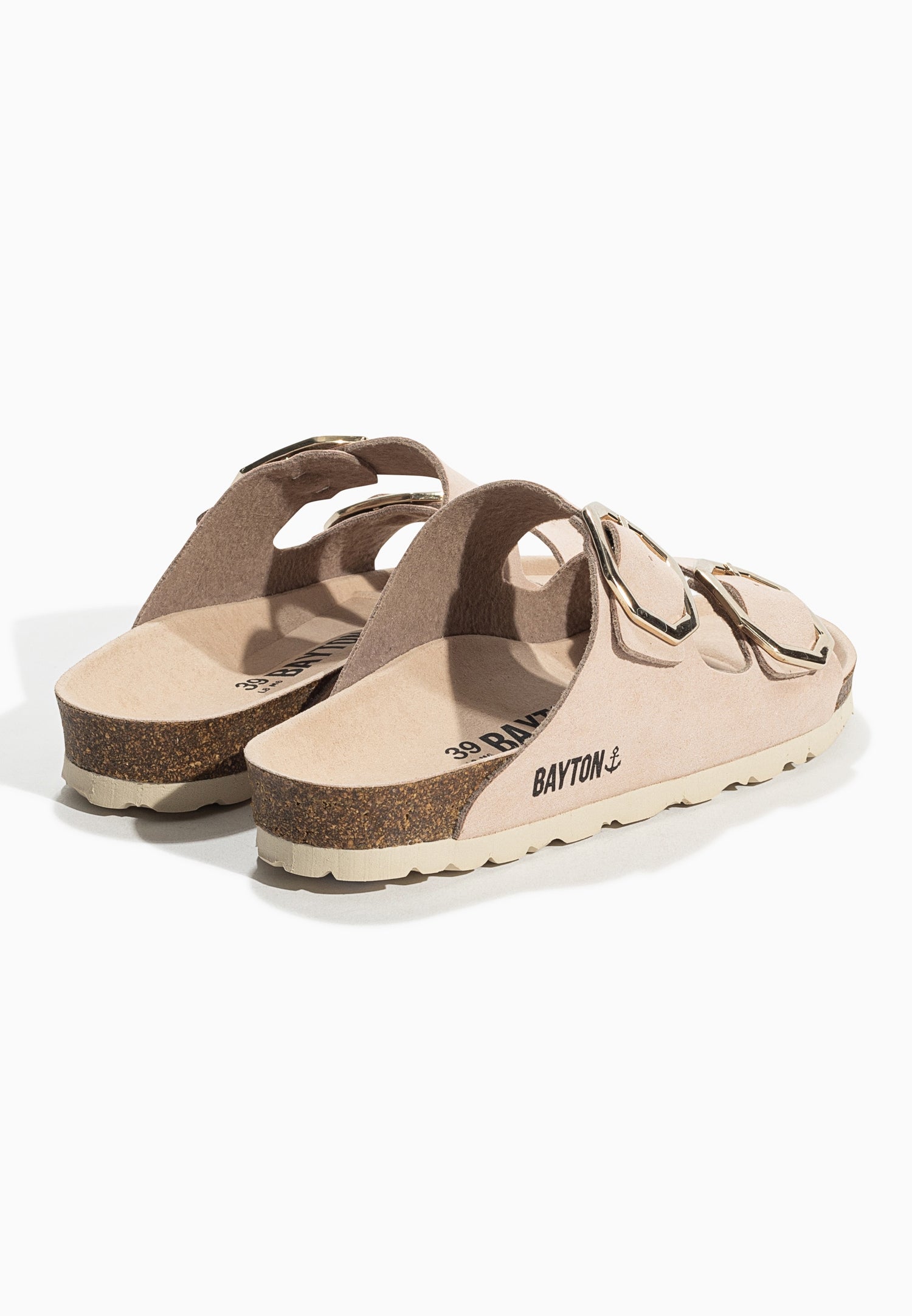 Atlas Pink 2 Strap Sandals