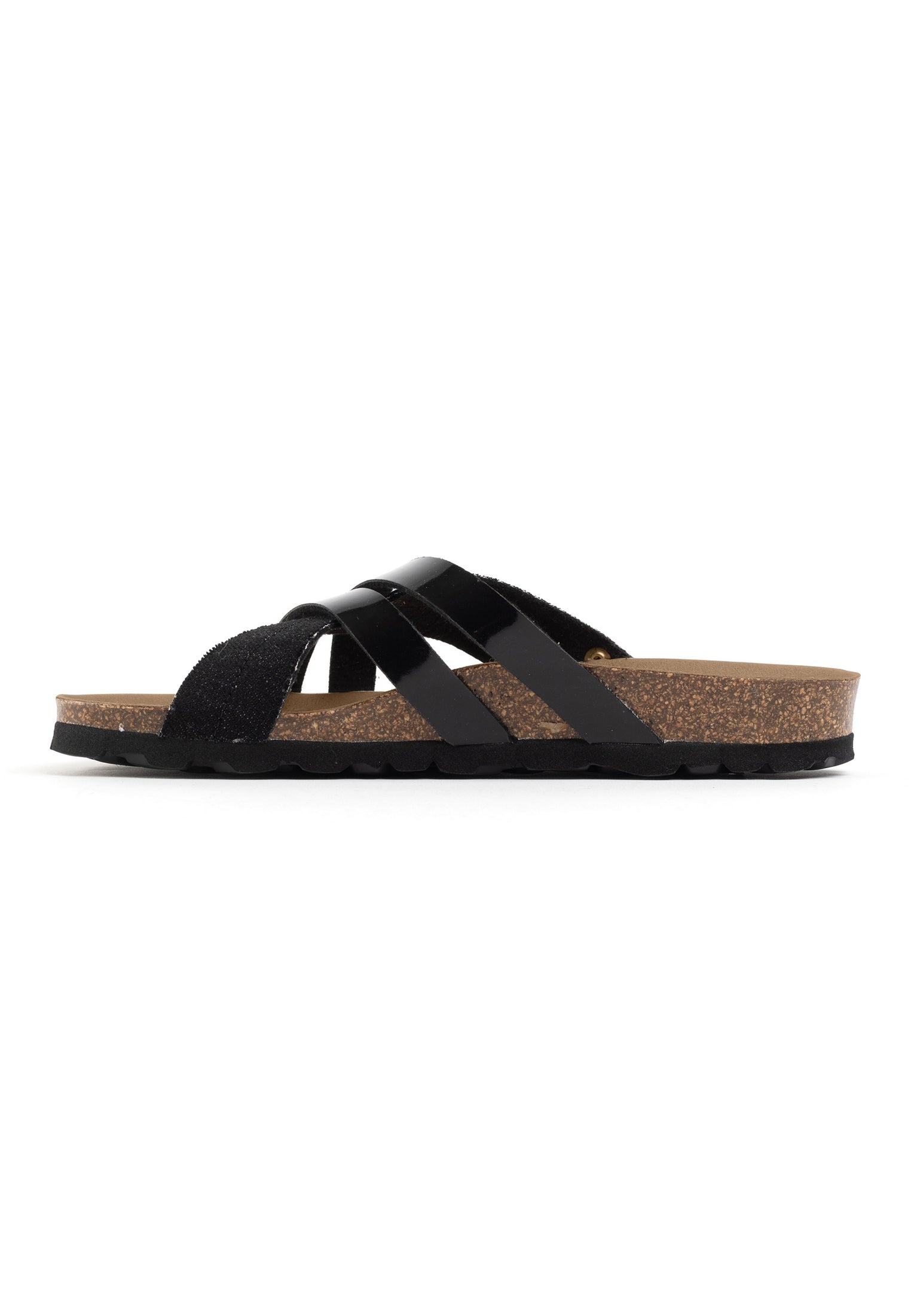 Sandalias Martigues Multitiras Denim Negro