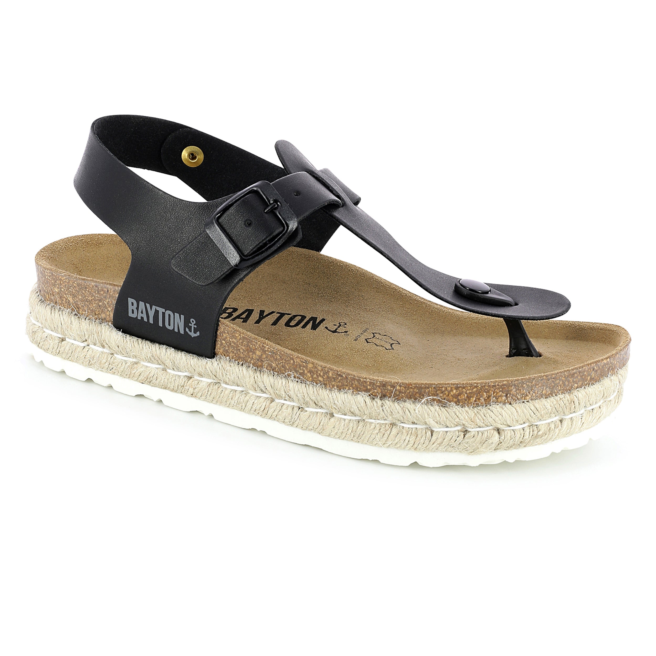 Sandalias Celiane Plataforma Negro