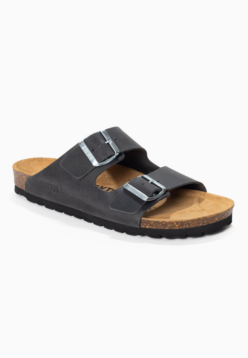 Atlas Anthracite Sandals