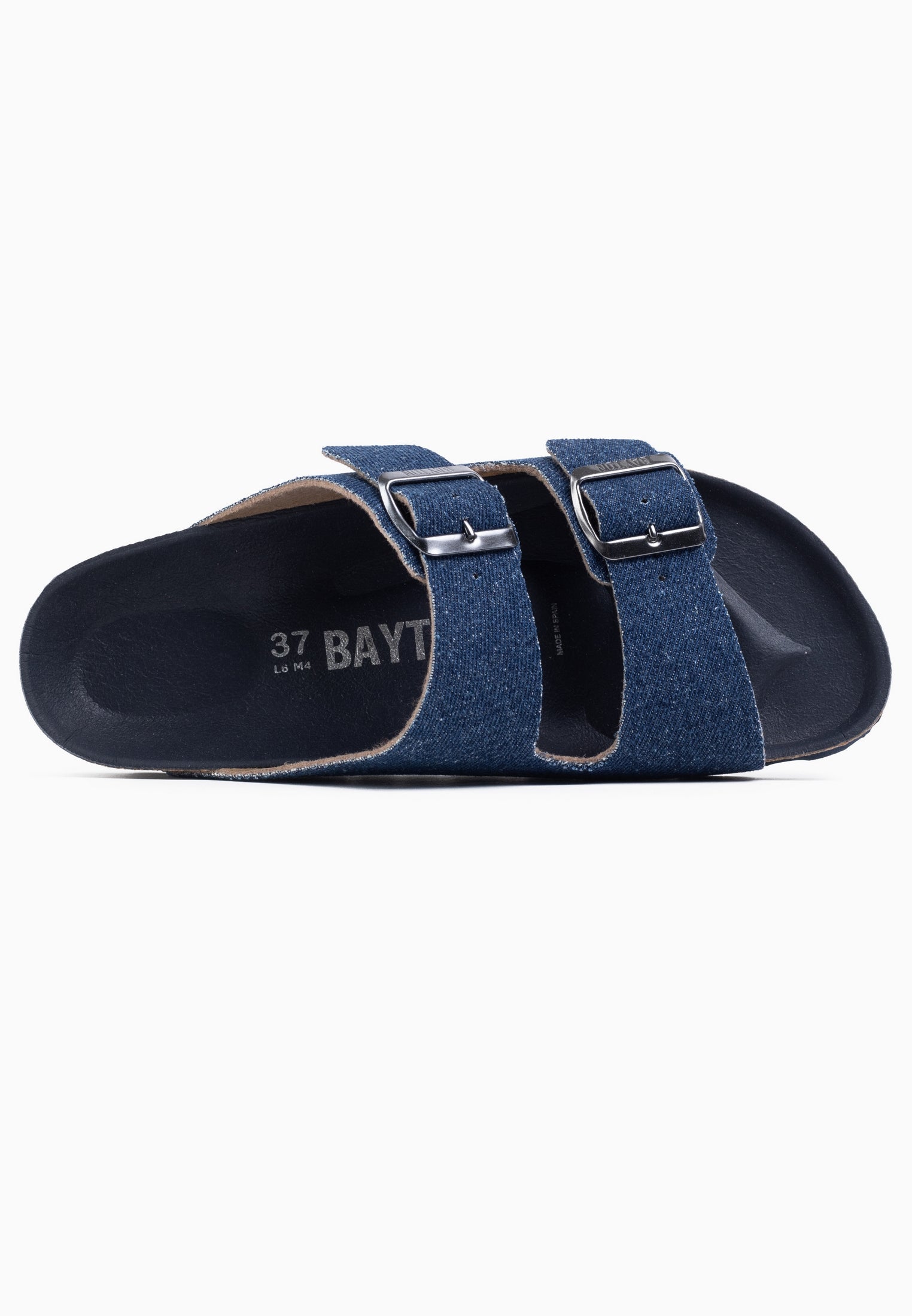 Atlas Navy Blue 2 Strap Sandals