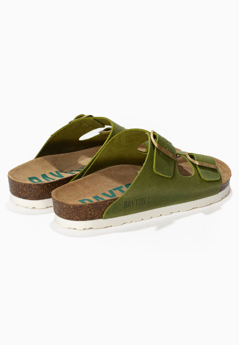 Atlas Green Sandals