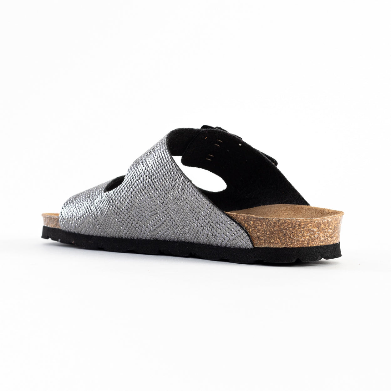 Atlas Black 2 Strap Sandals