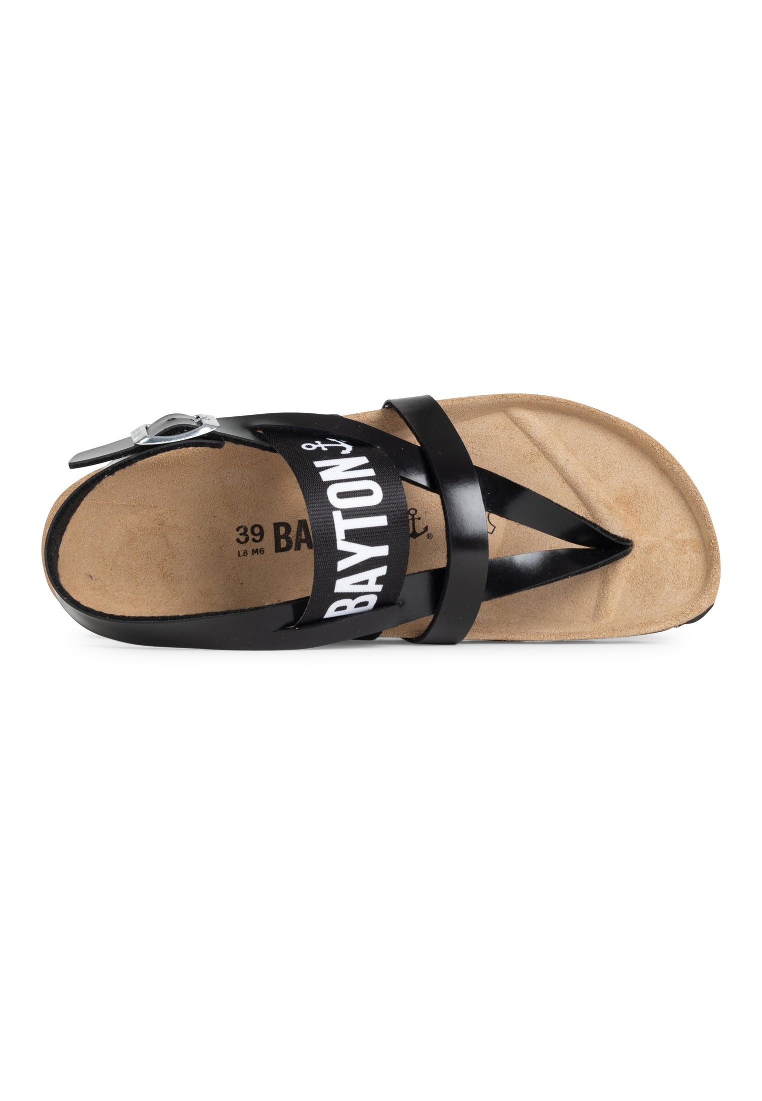 Black Sunset Multi-Strap Sandals