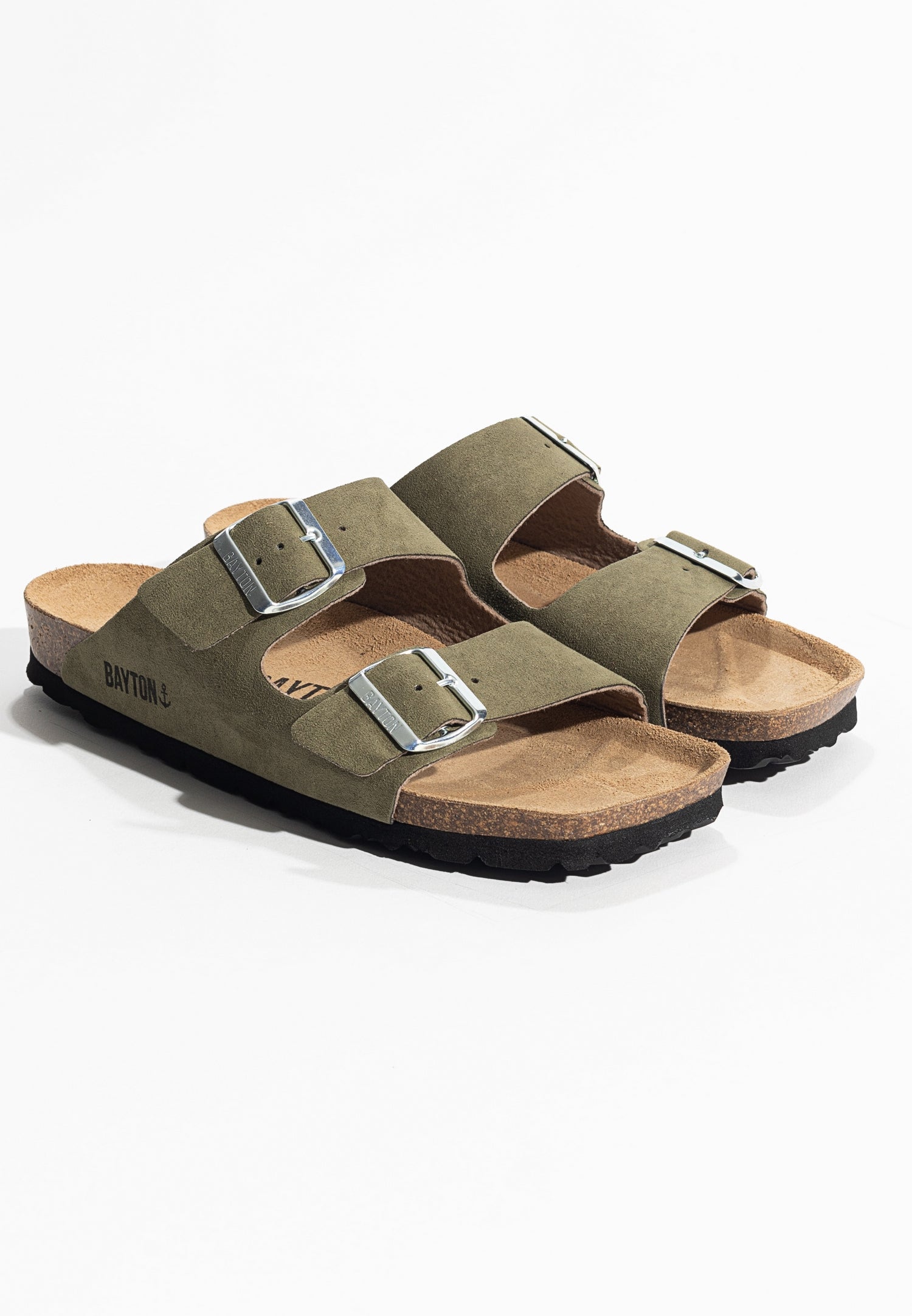 Atlas Khaki 2 Strap Sandals