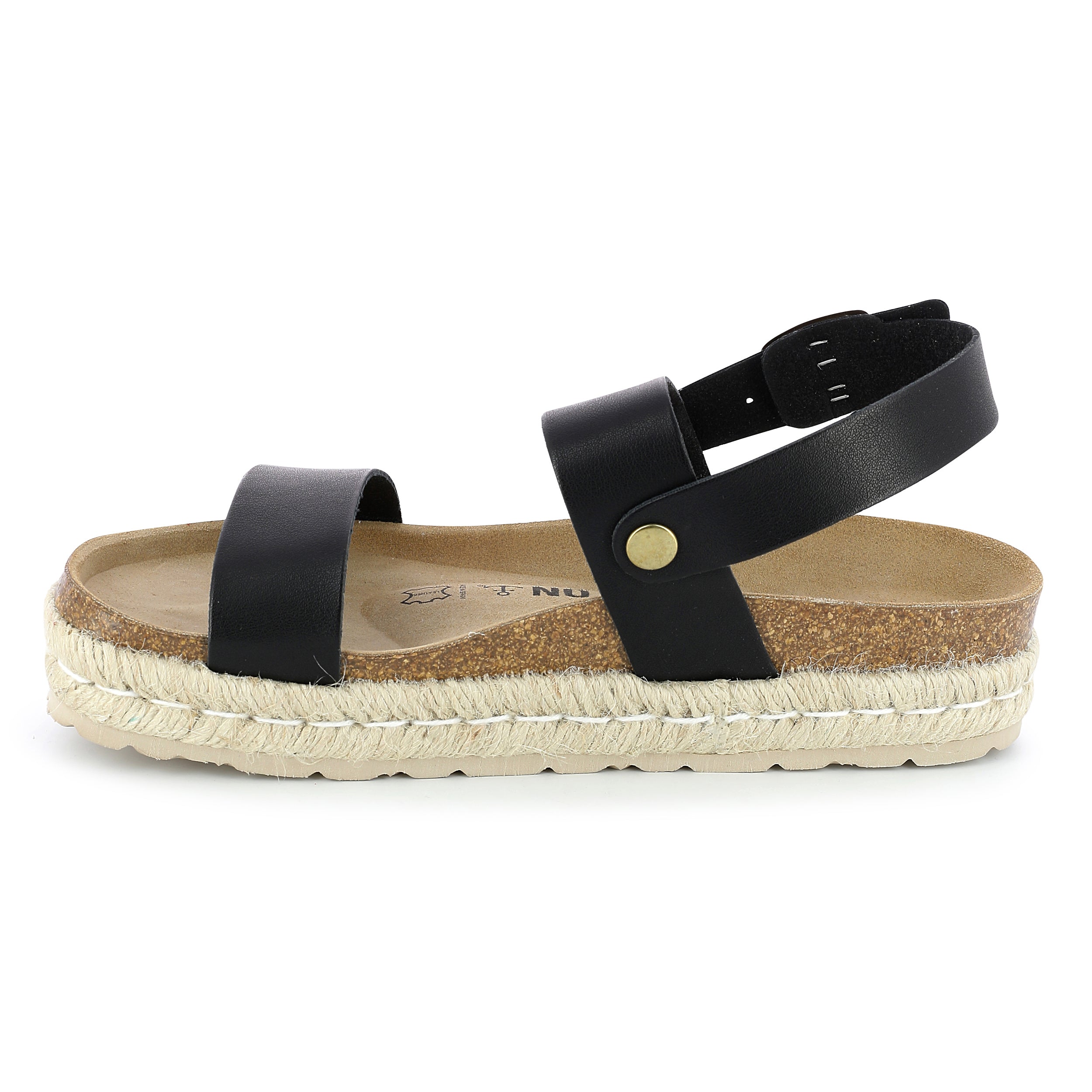 Whyalla Black Platform Sandals