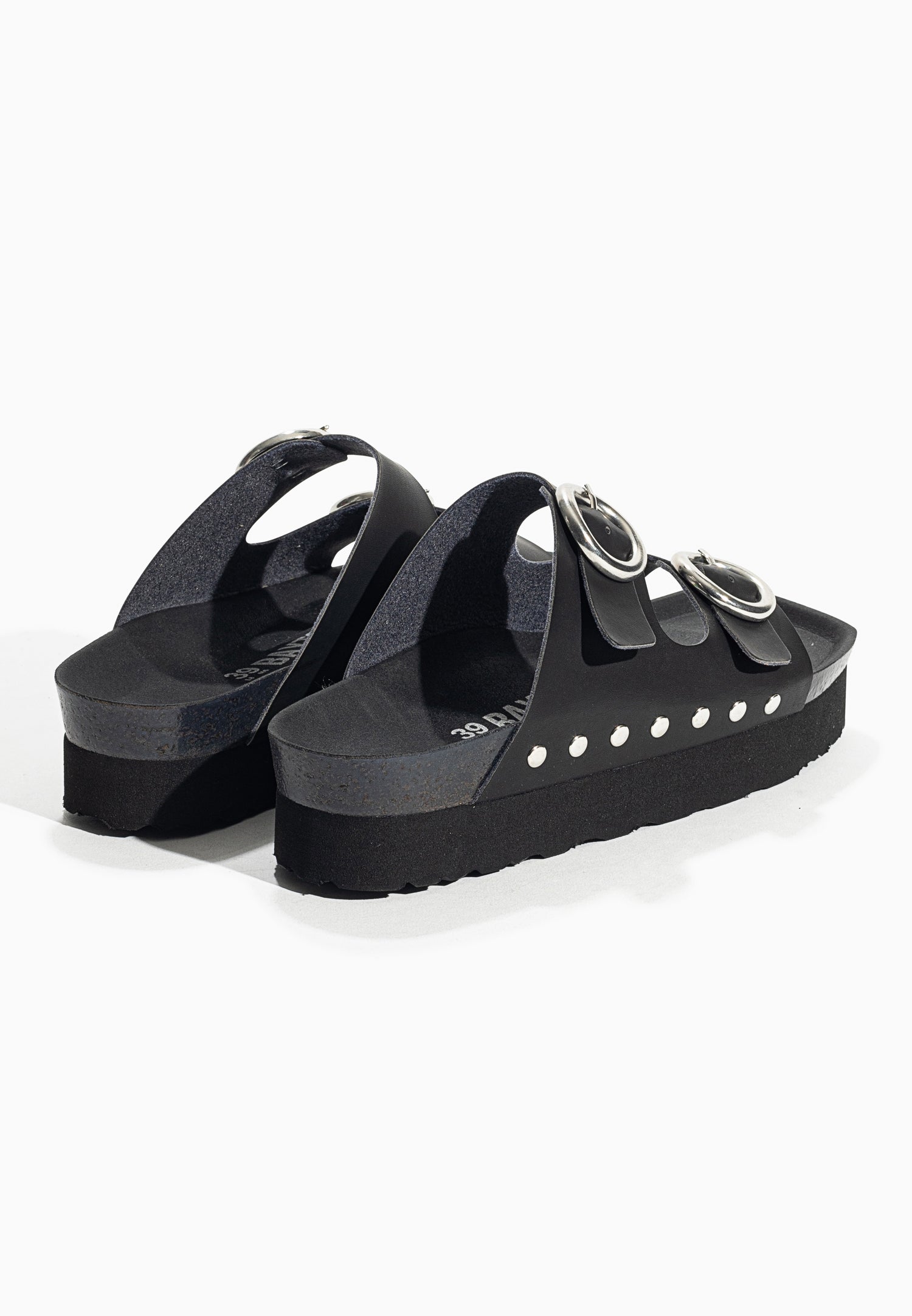 Barcelona Sandals Black