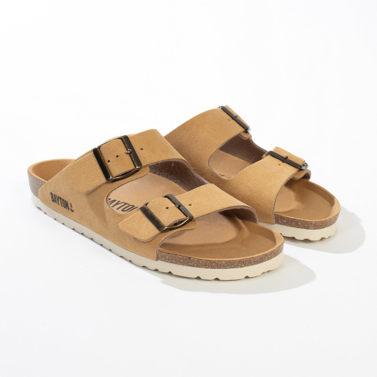 Sandales 2 Brides Atlas Camel