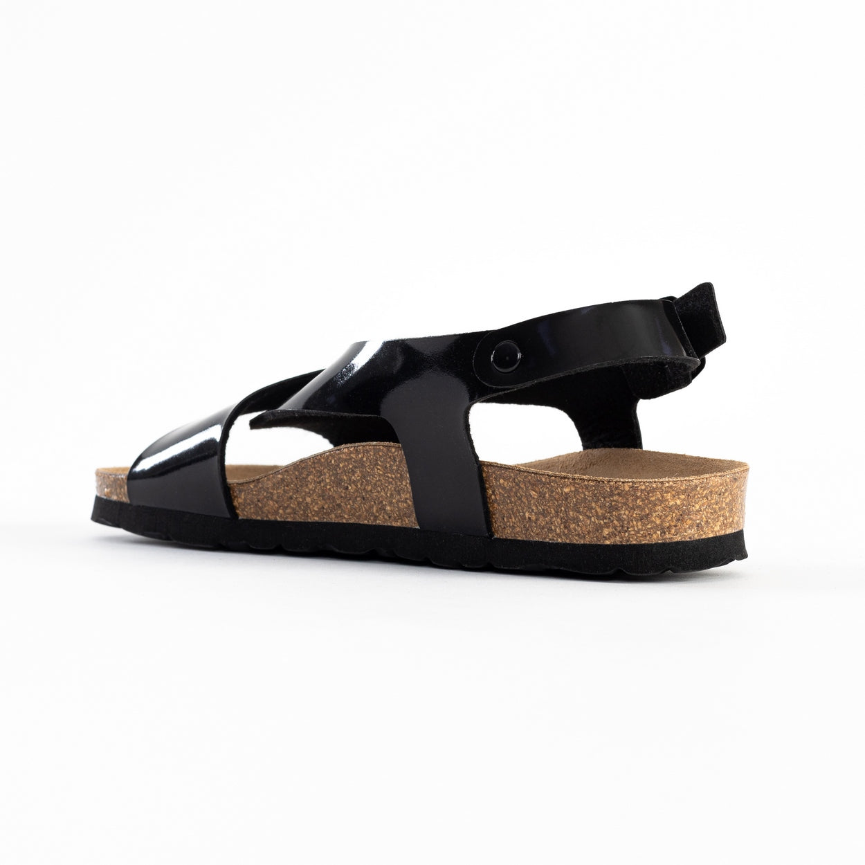 Rioja Black Multi-Strap Sandals