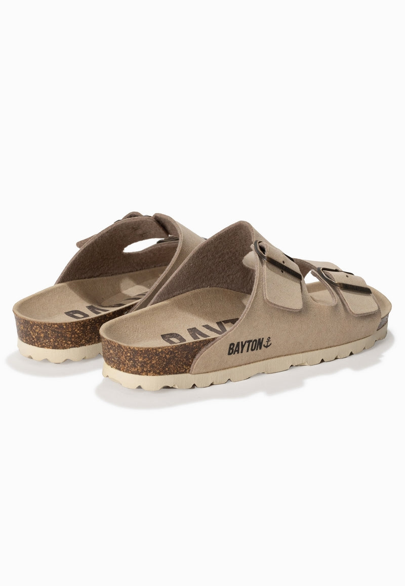 Sandales 2 Brides Atlas Beige