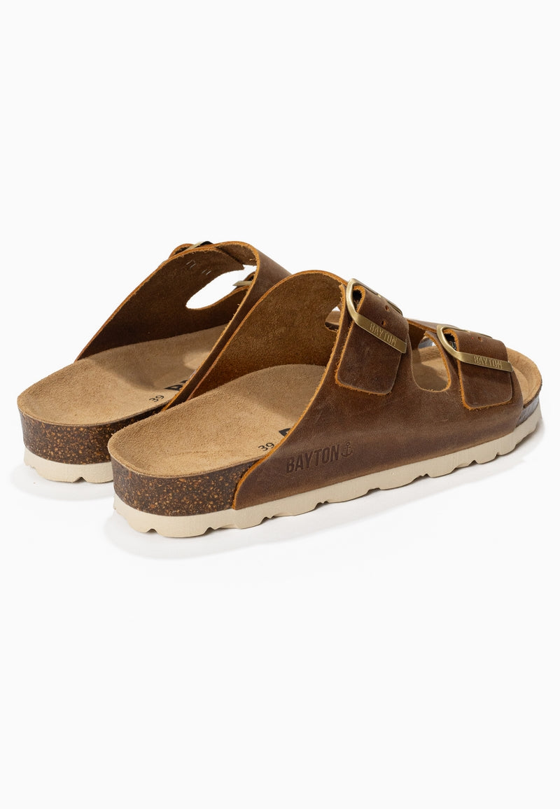 Atlas Camel Sandals