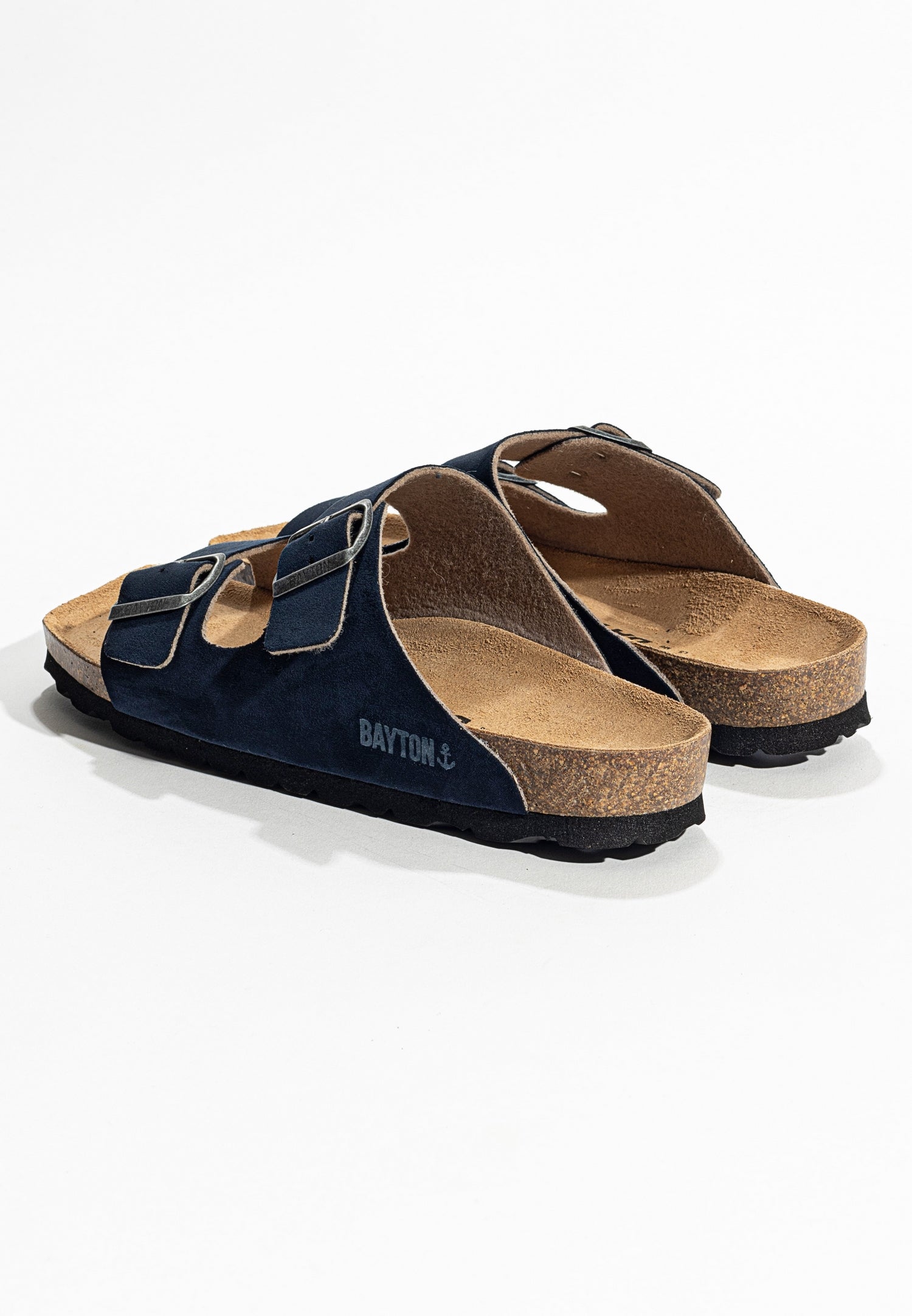 Sandales 2 Brides Atlas Bleu marine