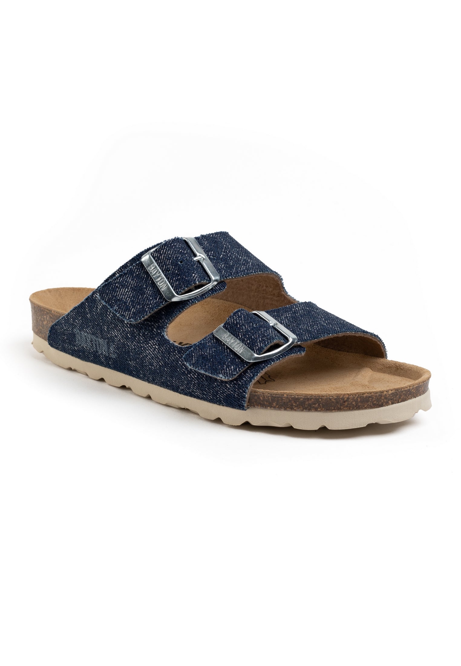 Sandales 2 Brides Alicante Bleu Brut Denim