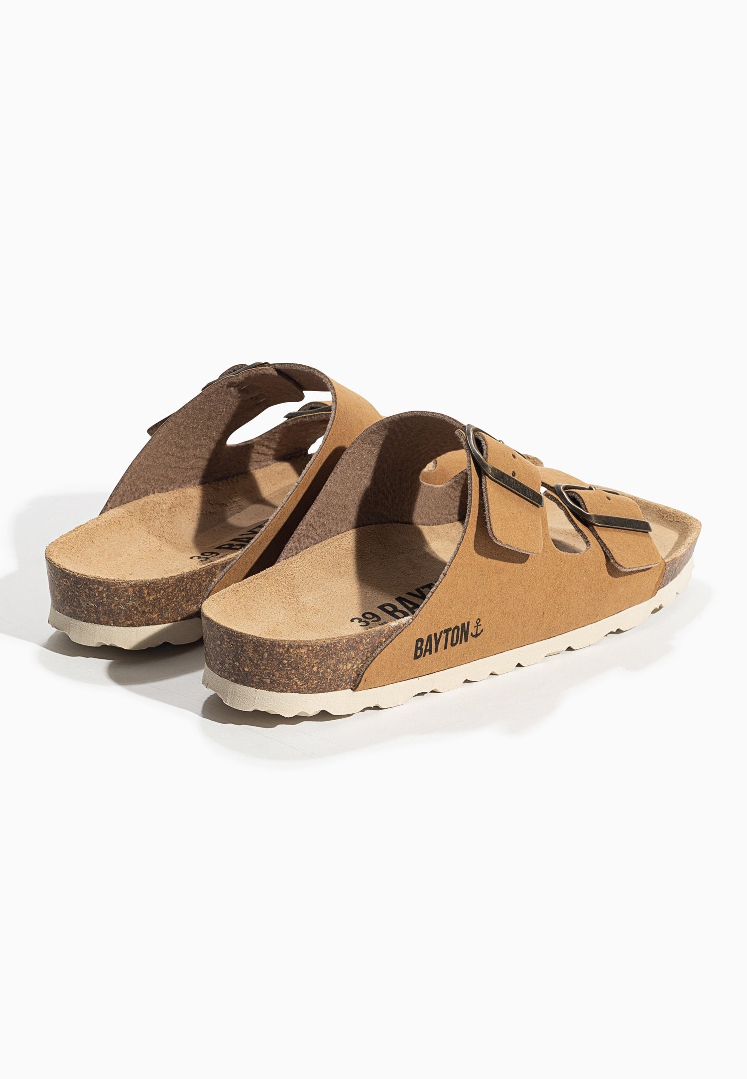 Sandales 2 Brides Atlas Camel