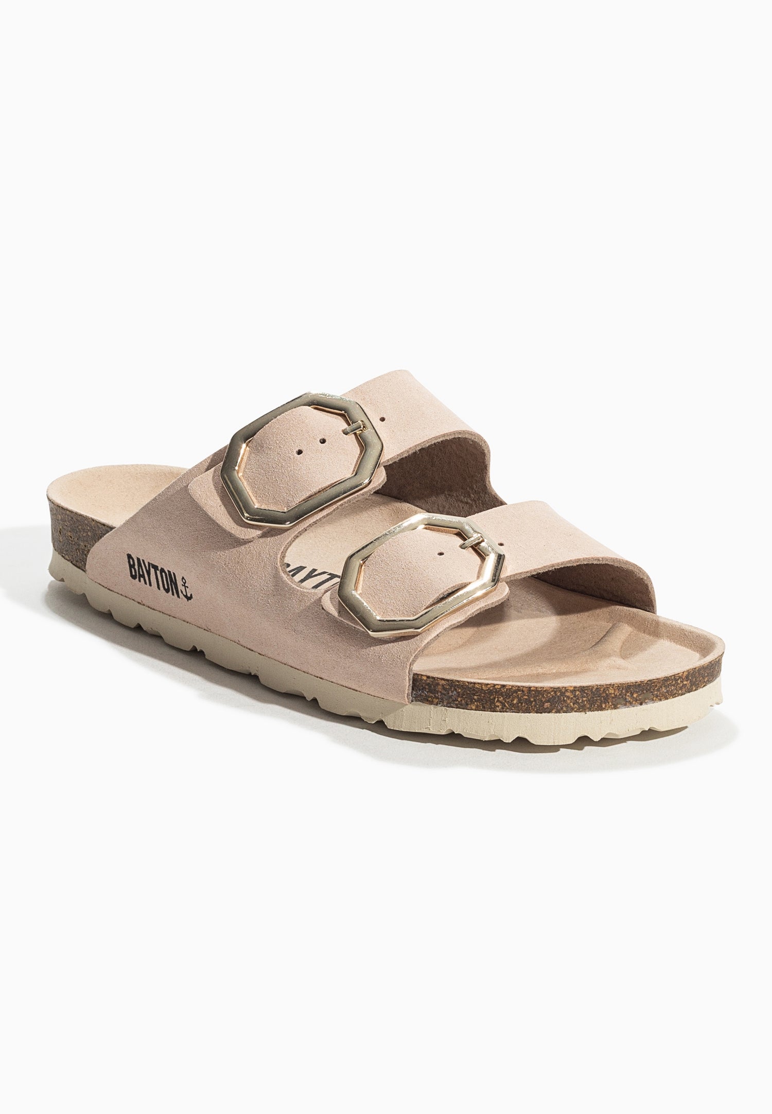 Atlas Pink 2 Strap Sandals