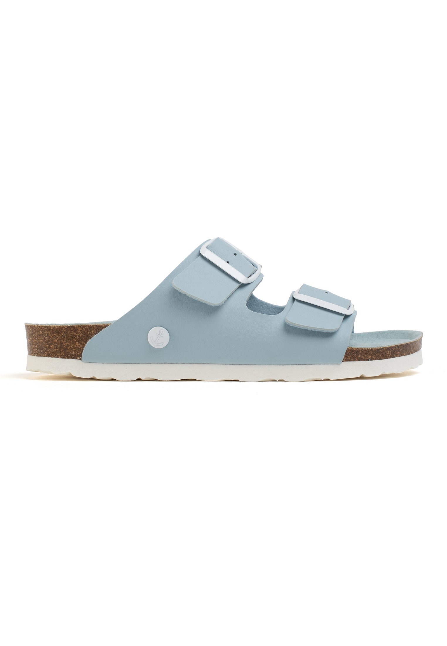 Sandalias azul cielo con 2 tiras Atlas