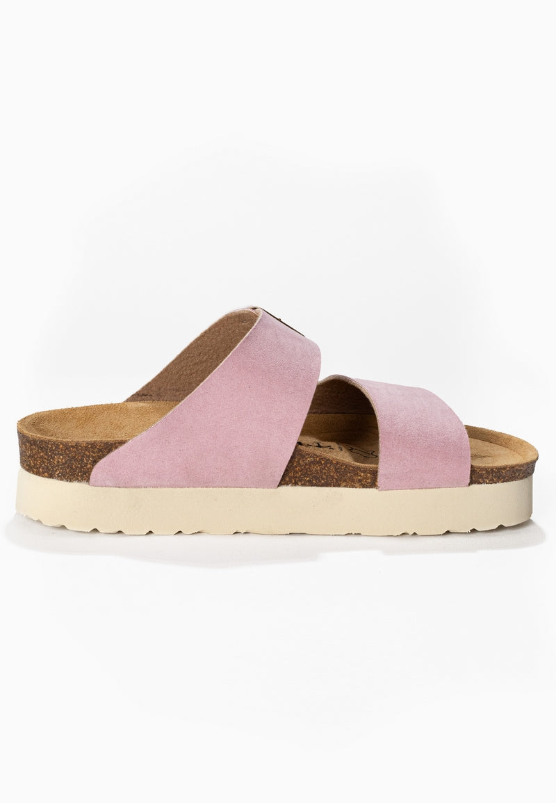 Jenn Lila and Pink Platform Sandals