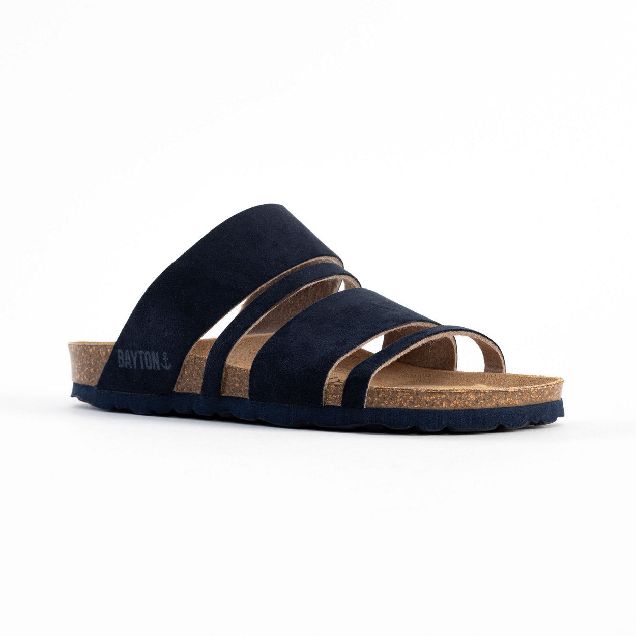 Leiria Navy Blue Multi-Strap Sandals