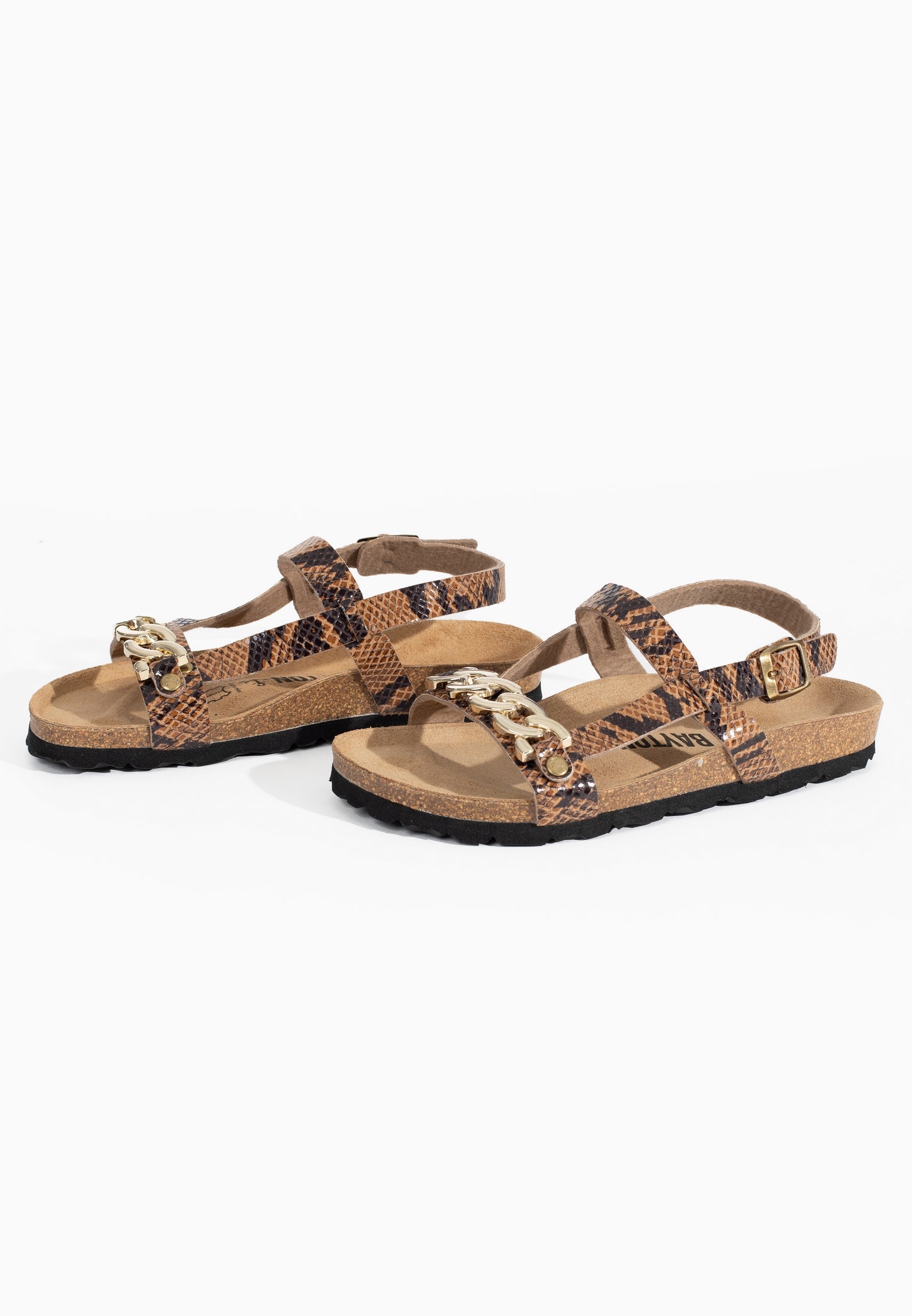 Sandales Ramatuelle Marron Fonce Multi-Brides