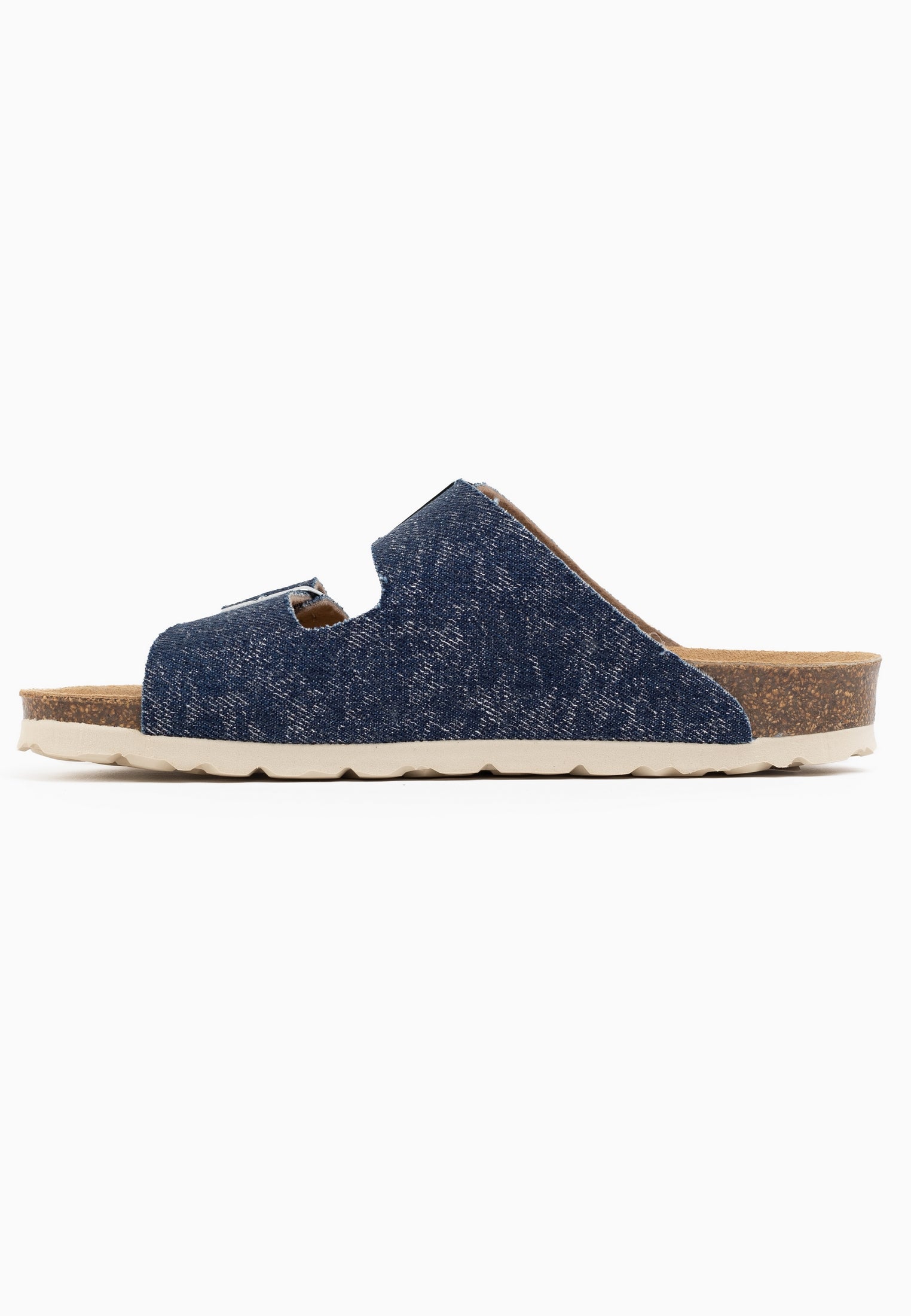 Alicante Raw Blue Denim 2 Strap Sandals