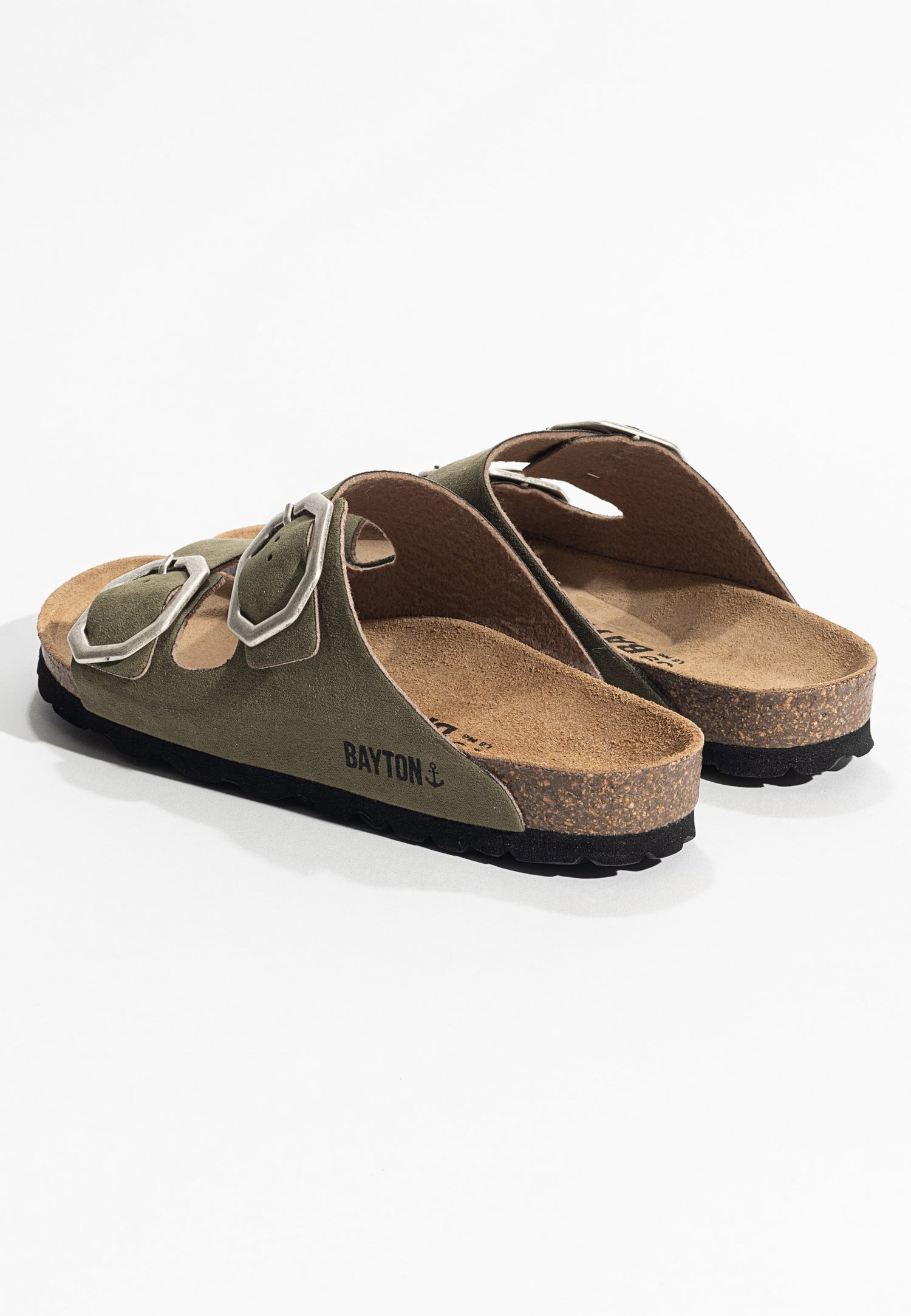 Atlas Khaki 2 Strap Sandals