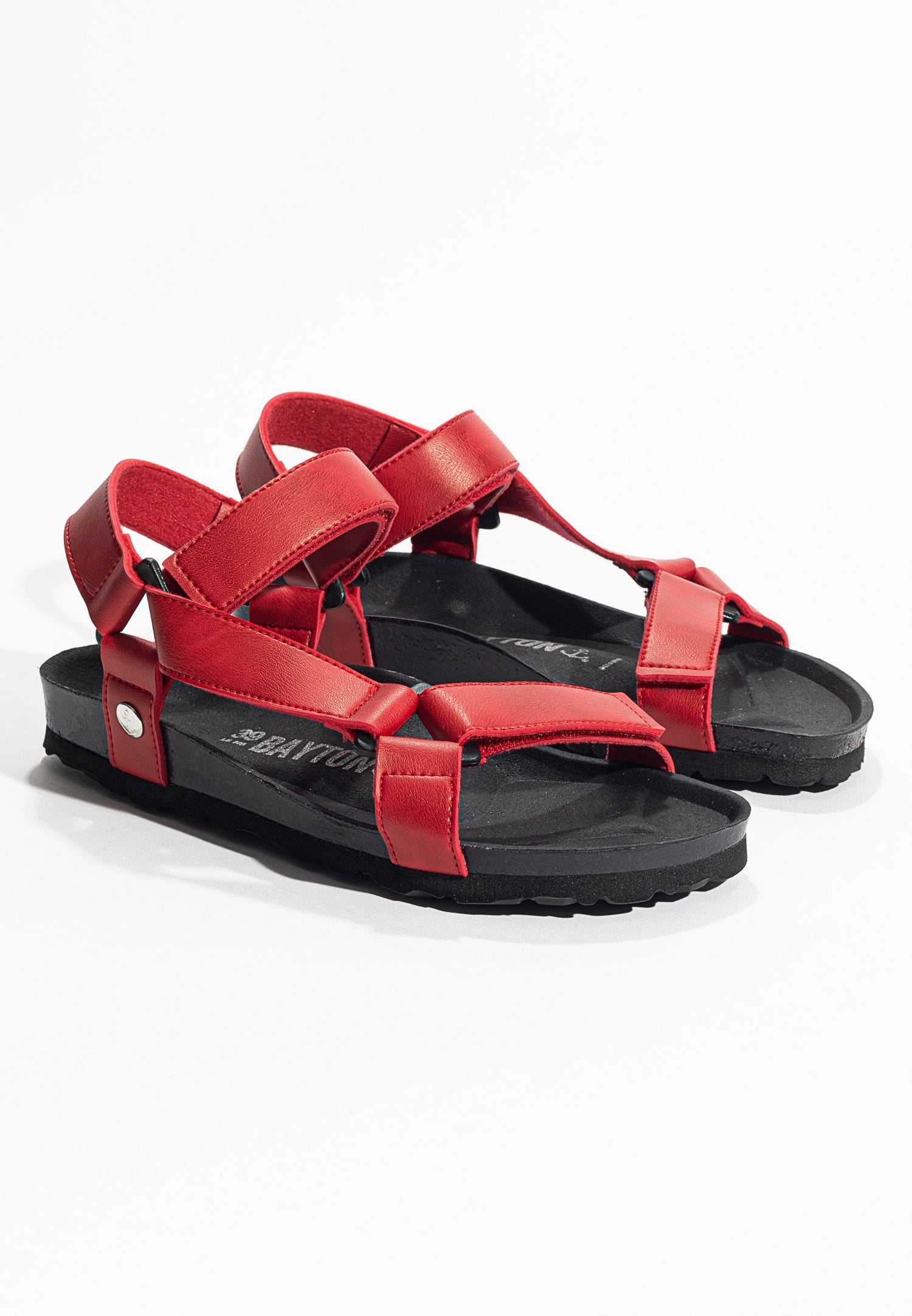 Rigoni Red Multi-Strap Sandals