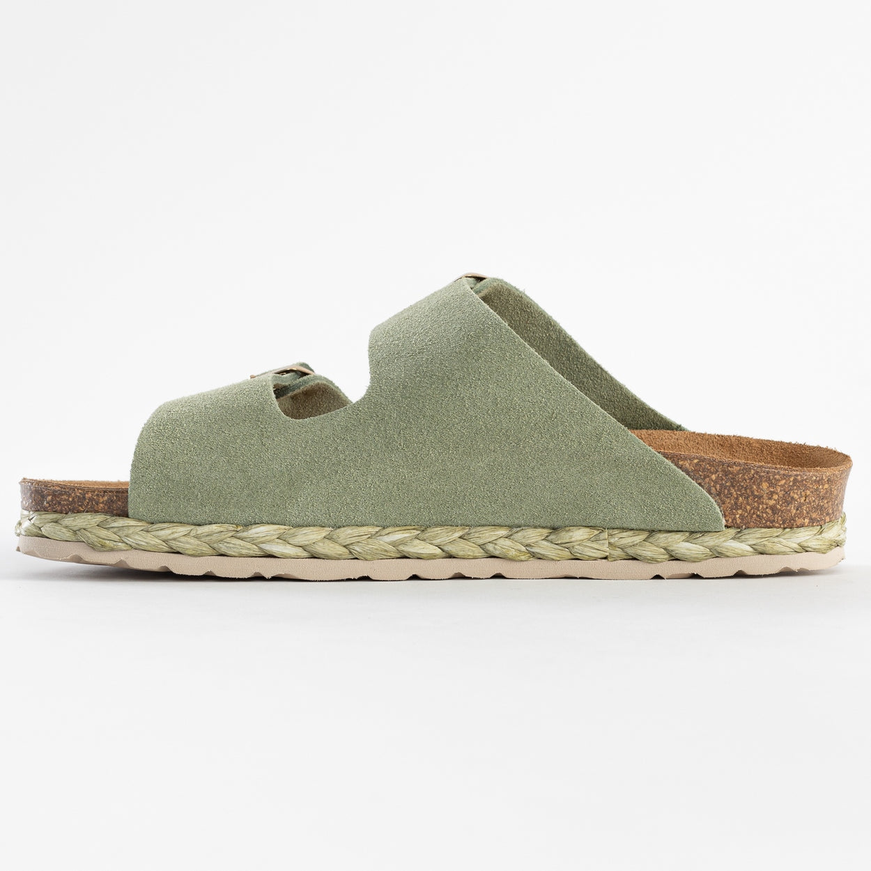 Sandalias Atlas 2 Tiras Verde